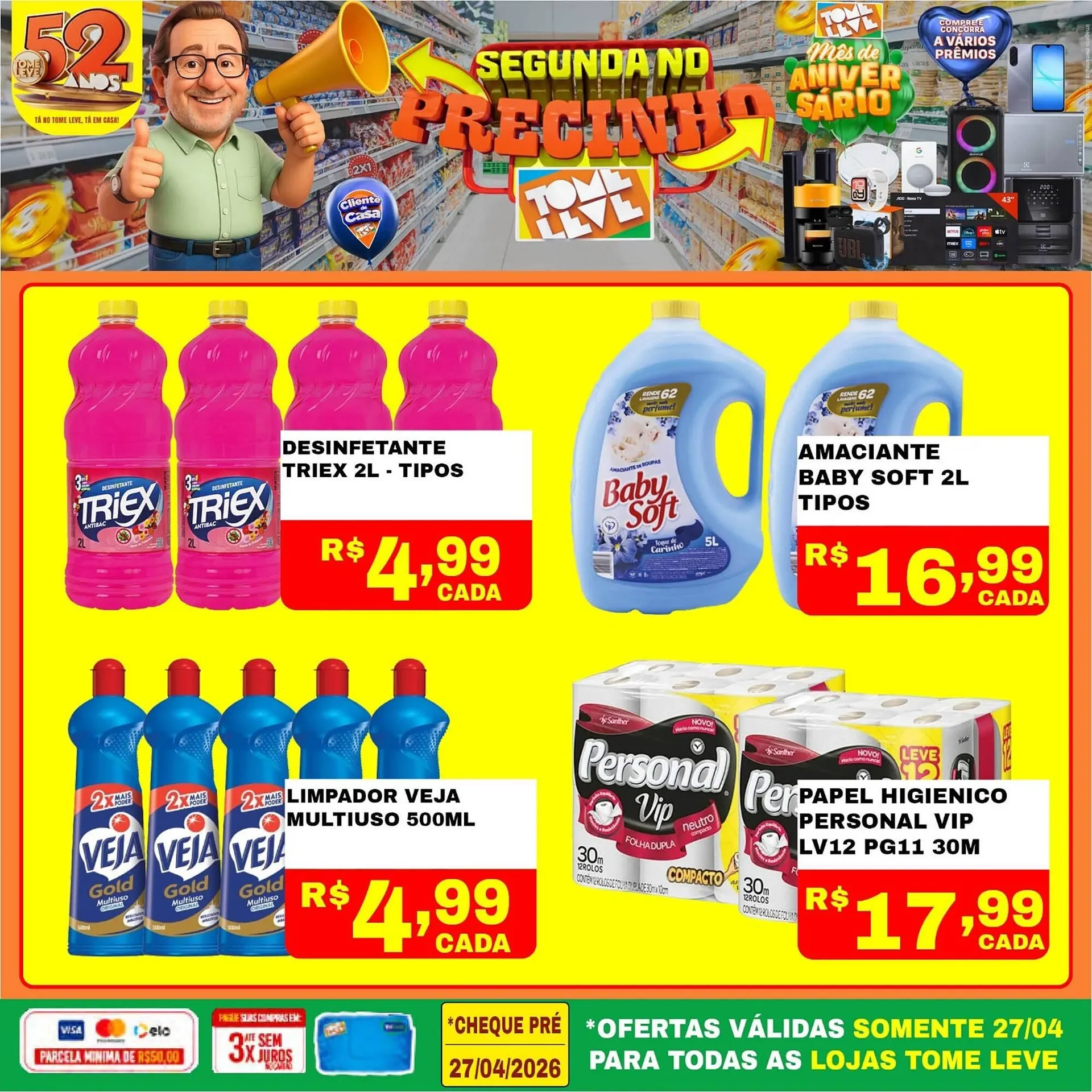 Encarte de Catálogo Tome Leve 27 de abril até 27 de abril 2026 - Pagina 2
