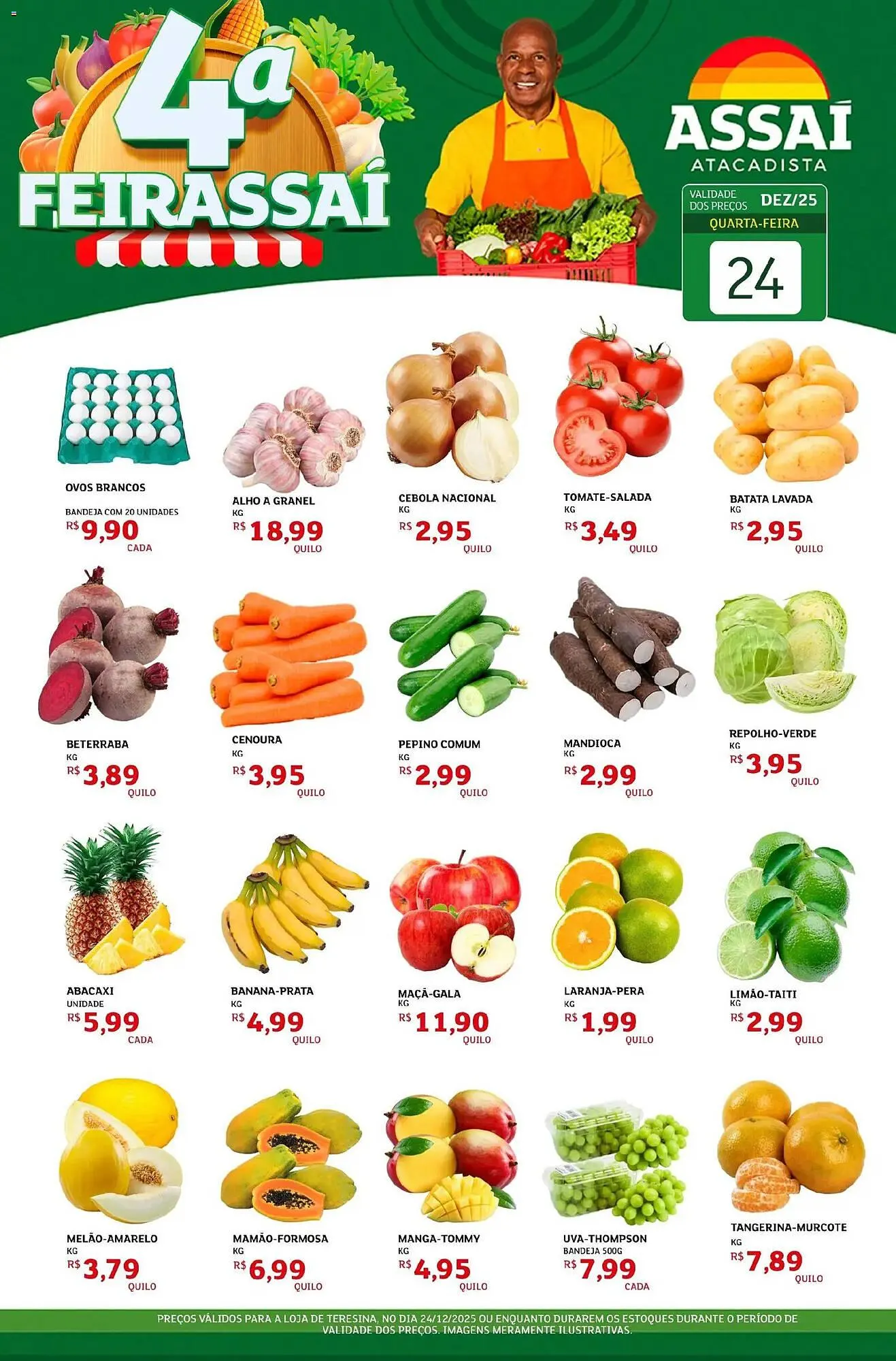 Encarte de Encarte Assaí Atacadista 24 de dezembro até 24 de dezembro 2025 - Pagina 1