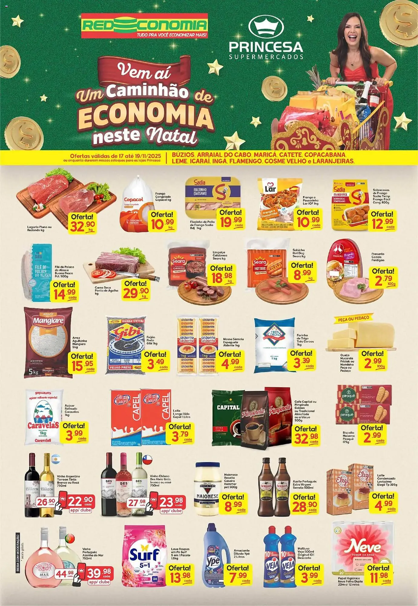 Encarte de Encarte Supermercados Princesa 17 de novembro até 19 de novembro 2025 - Pagina 1
