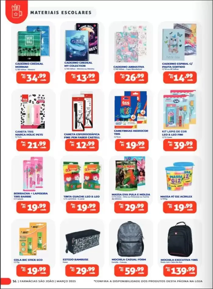 Encarte de Farmácia São João Marco 2025! 4 de março até 31 de março 2025 - Pagina 14