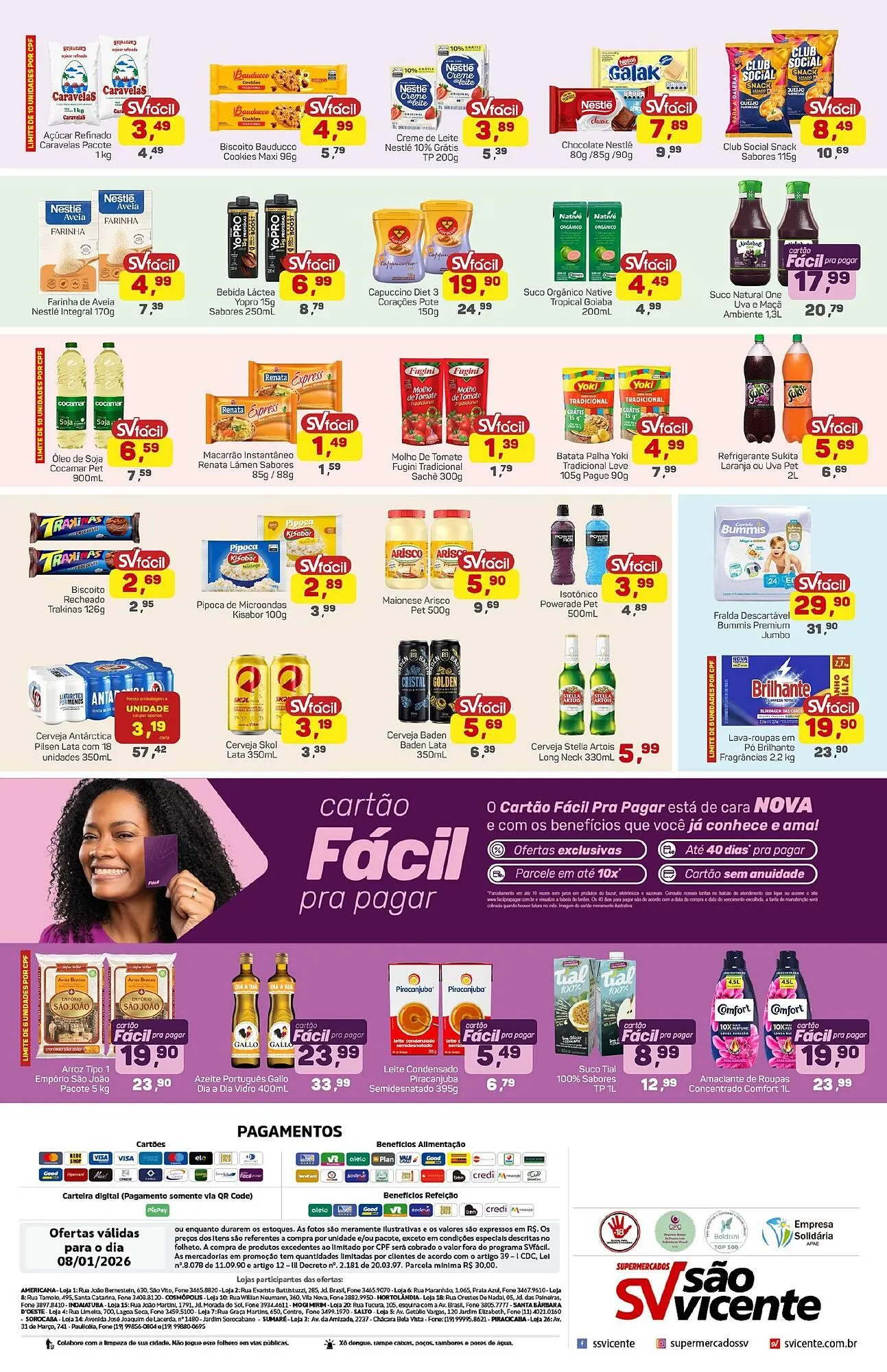 Encarte de Catálogo Supermercados São Vicente 8 de janeiro até 8 de janeiro 2026 - Pagina 2