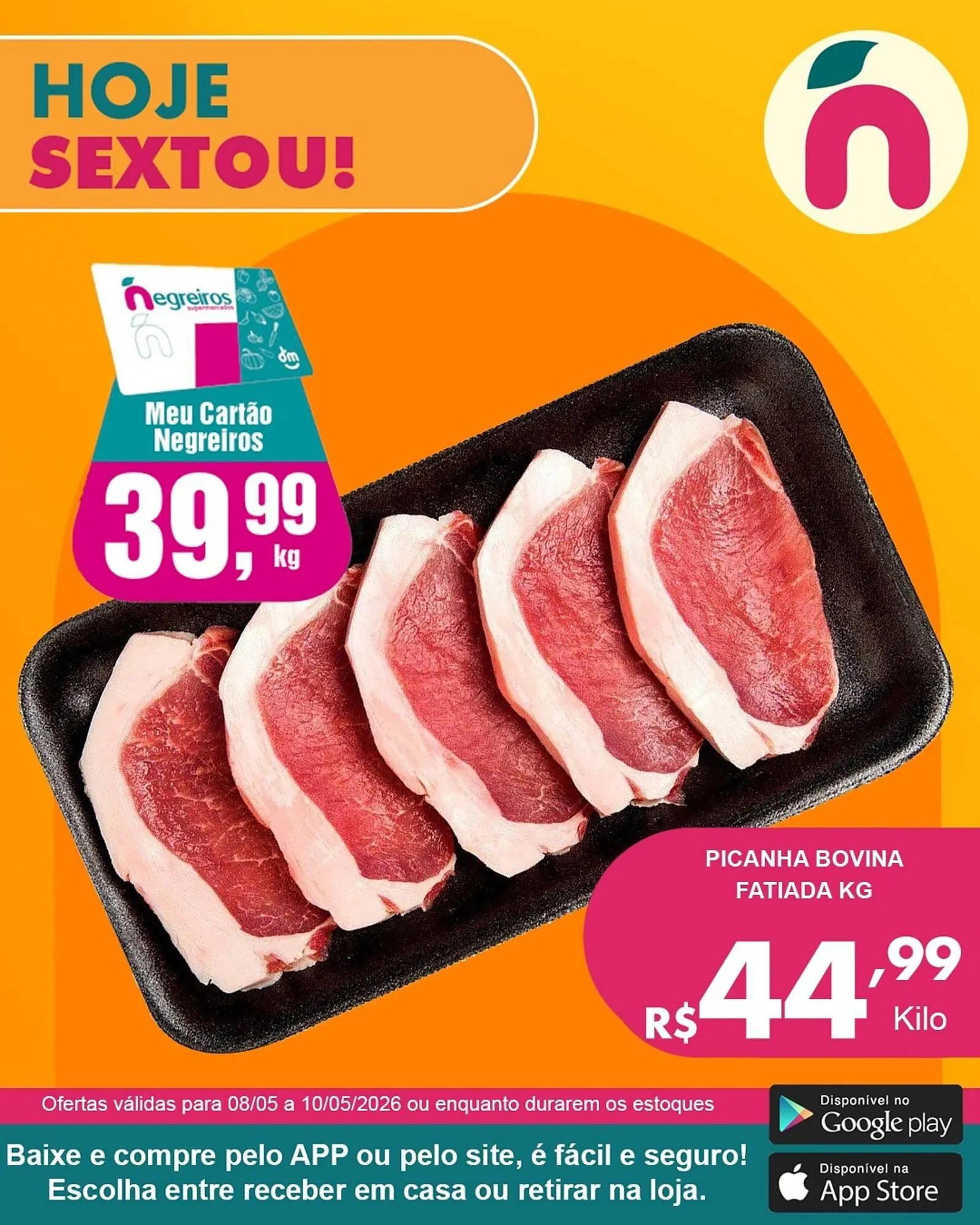 Encarte de Folheto Negreiros 9 de maio até 10 de maio 2026 - Pagina 1