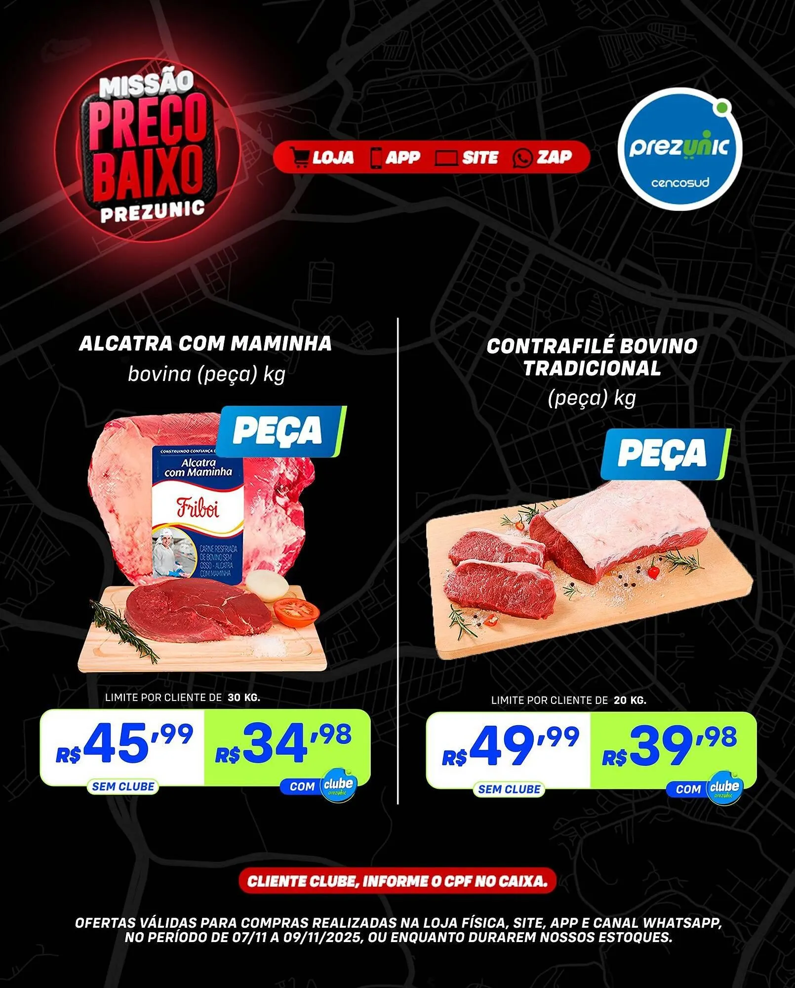 Encarte de Encarte Prezunic 7 de novembro até 9 de novembro 2025 - Pagina 1