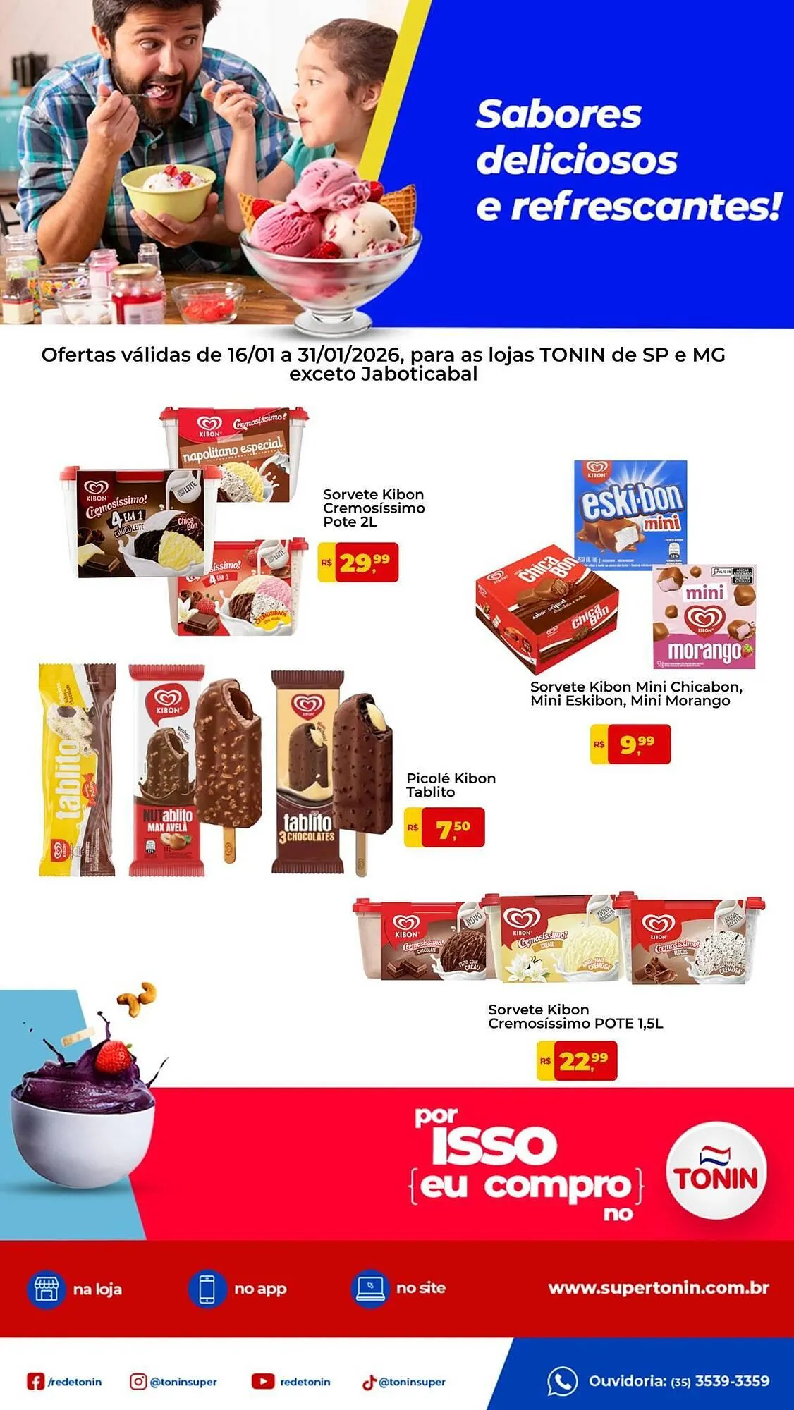 Encarte de Catálogo Tonin Superatacado 19 de janeiro até 31 de janeiro 2026 - Pagina 1