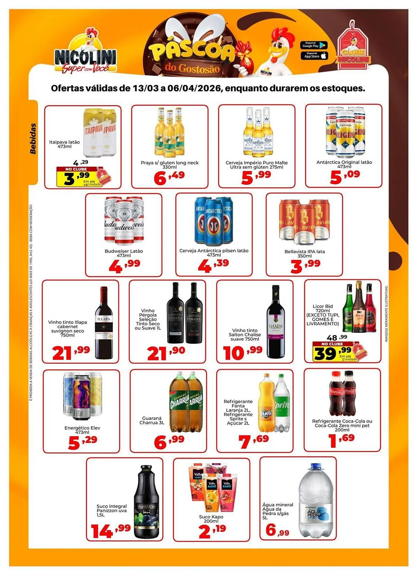 Encarte de Catálogo Super Nicolini 13 de março até 6 de abril 2026 - Pagina 6