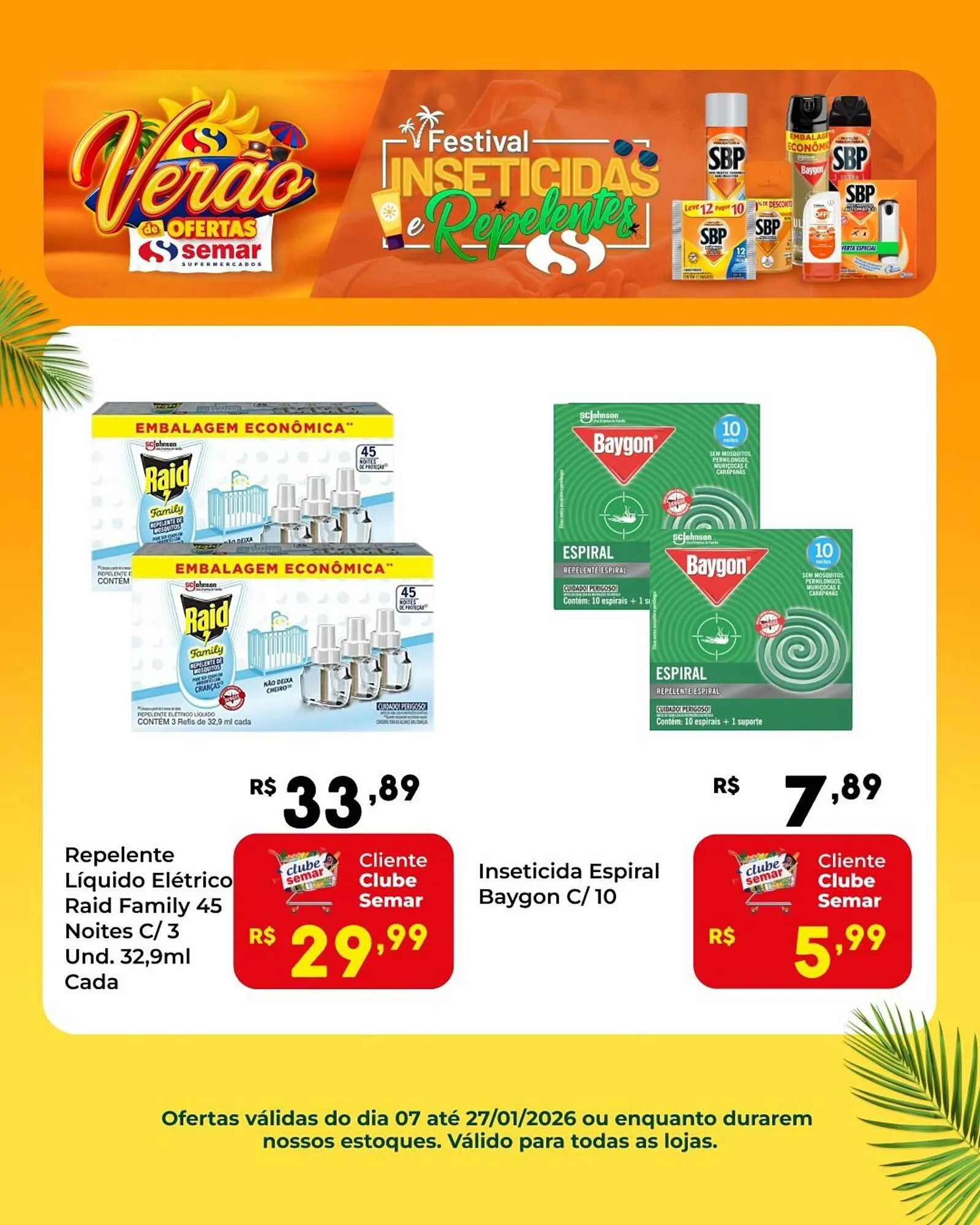 Encarte de Folheto Semar Supermercado 7 de janeiro até 27 de janeiro 2026 - Pagina 3