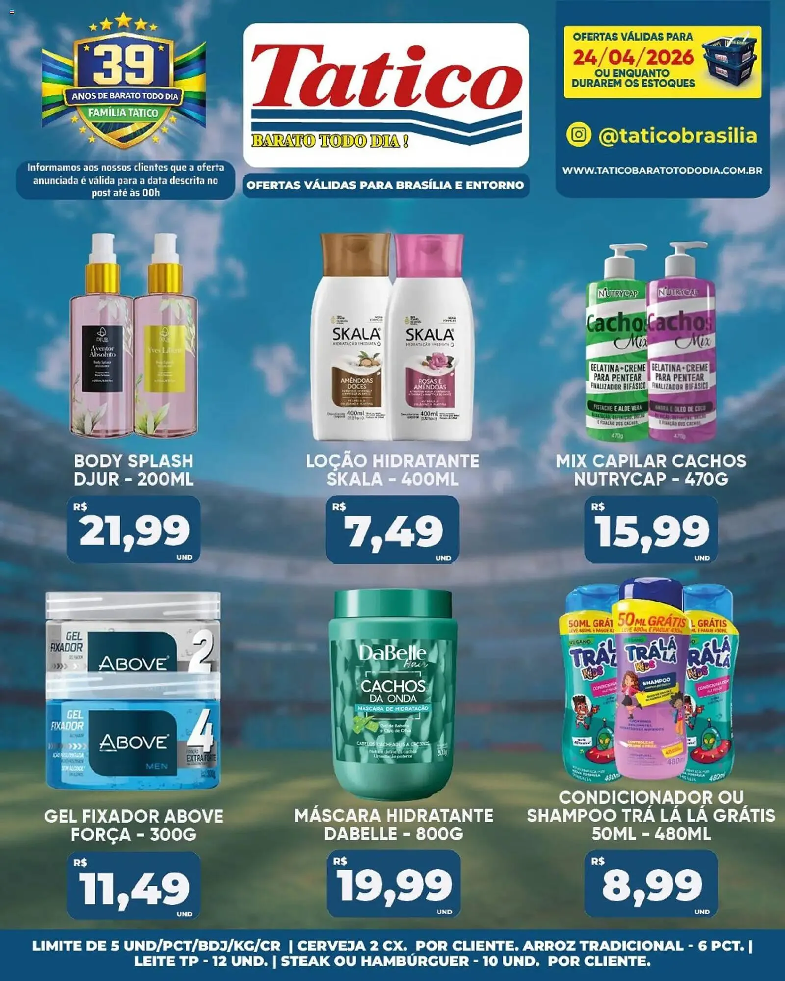 Encarte de Tabloide Tatico 24 de abril até 24 de abril 2026 - Pagina 24