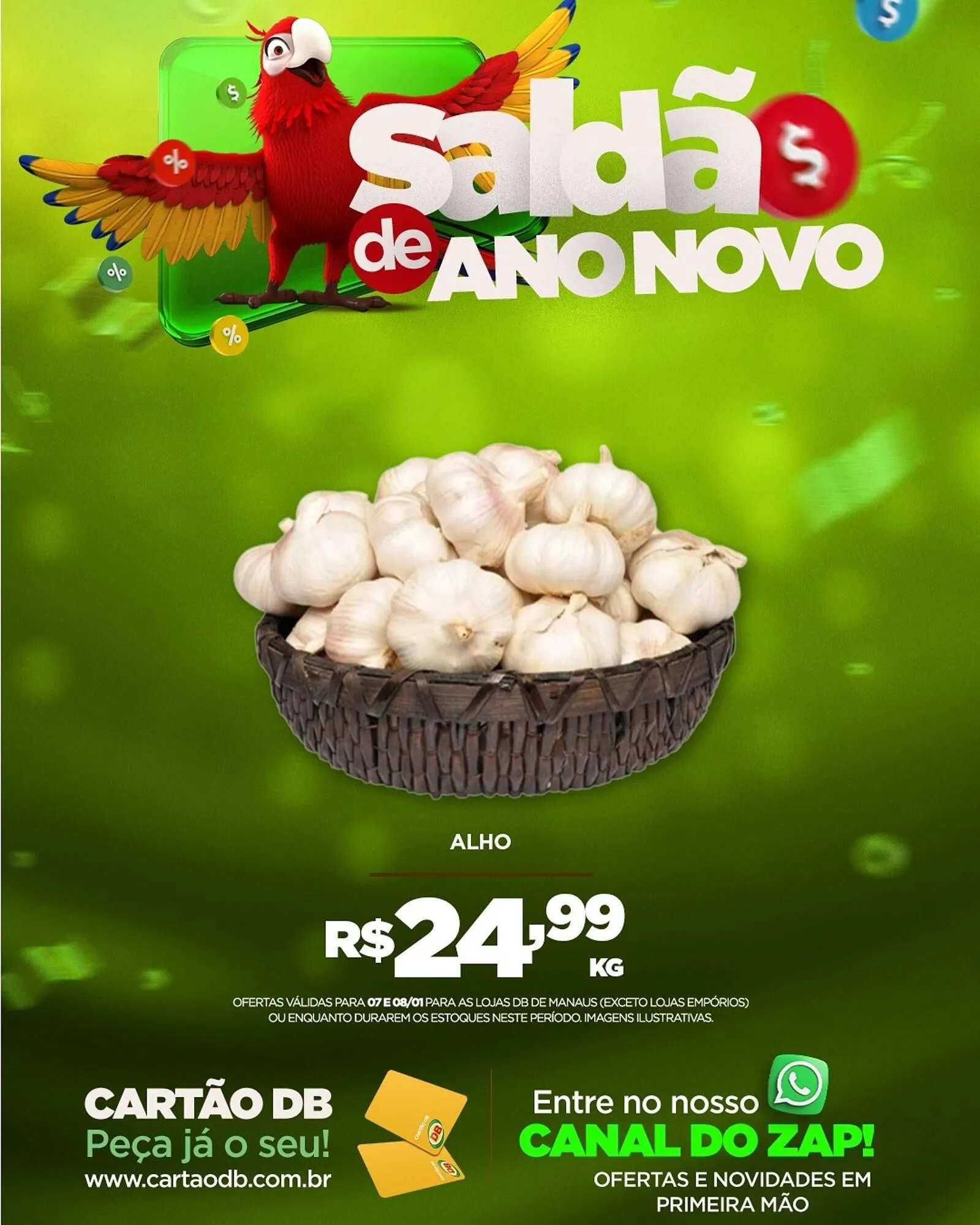 Encarte de Catálogo DB Supermercados 7 de janeiro até 8 de janeiro 2026 - Pagina 1