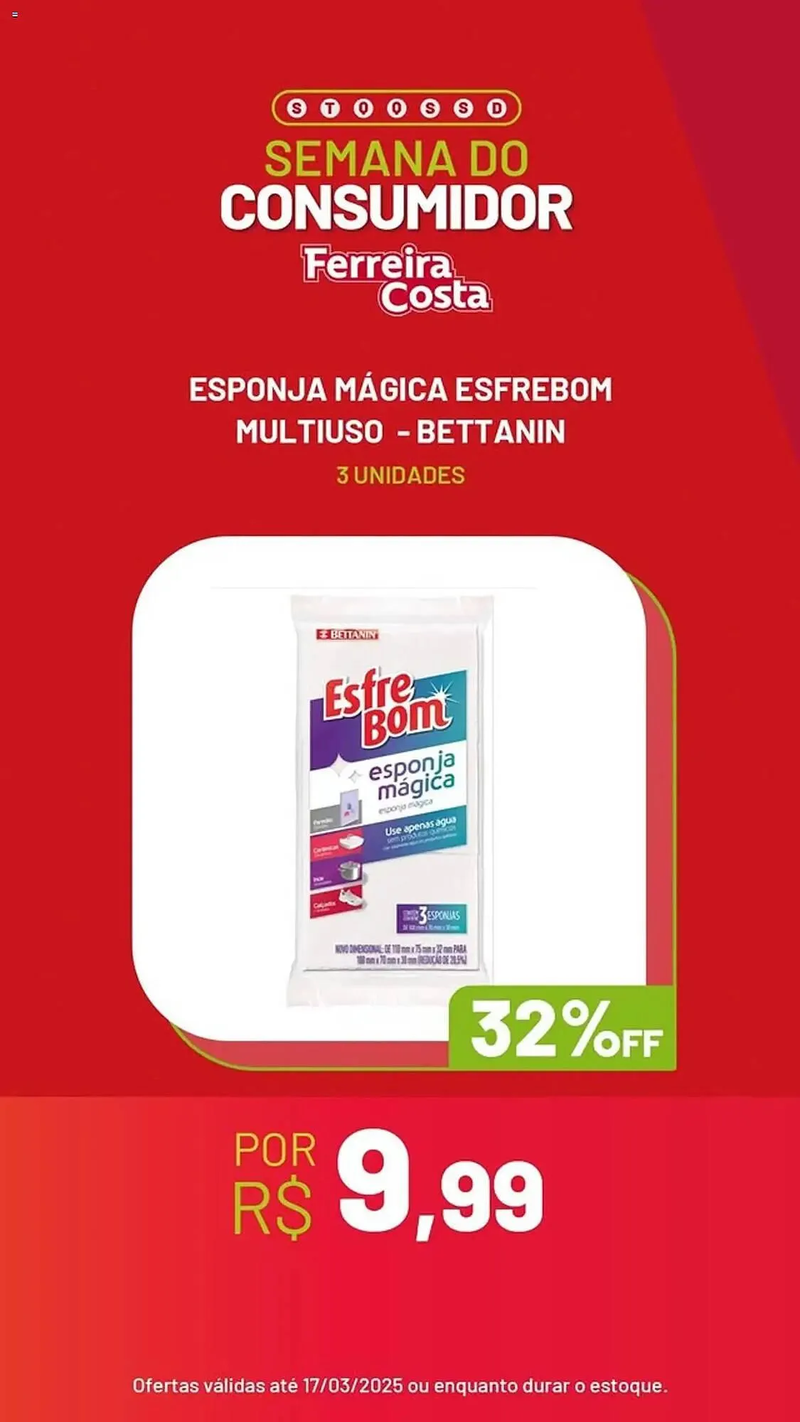 Encarte de Catálogo Ferreira Costa 13 de março até 17 de março 2025 - Pagina 2