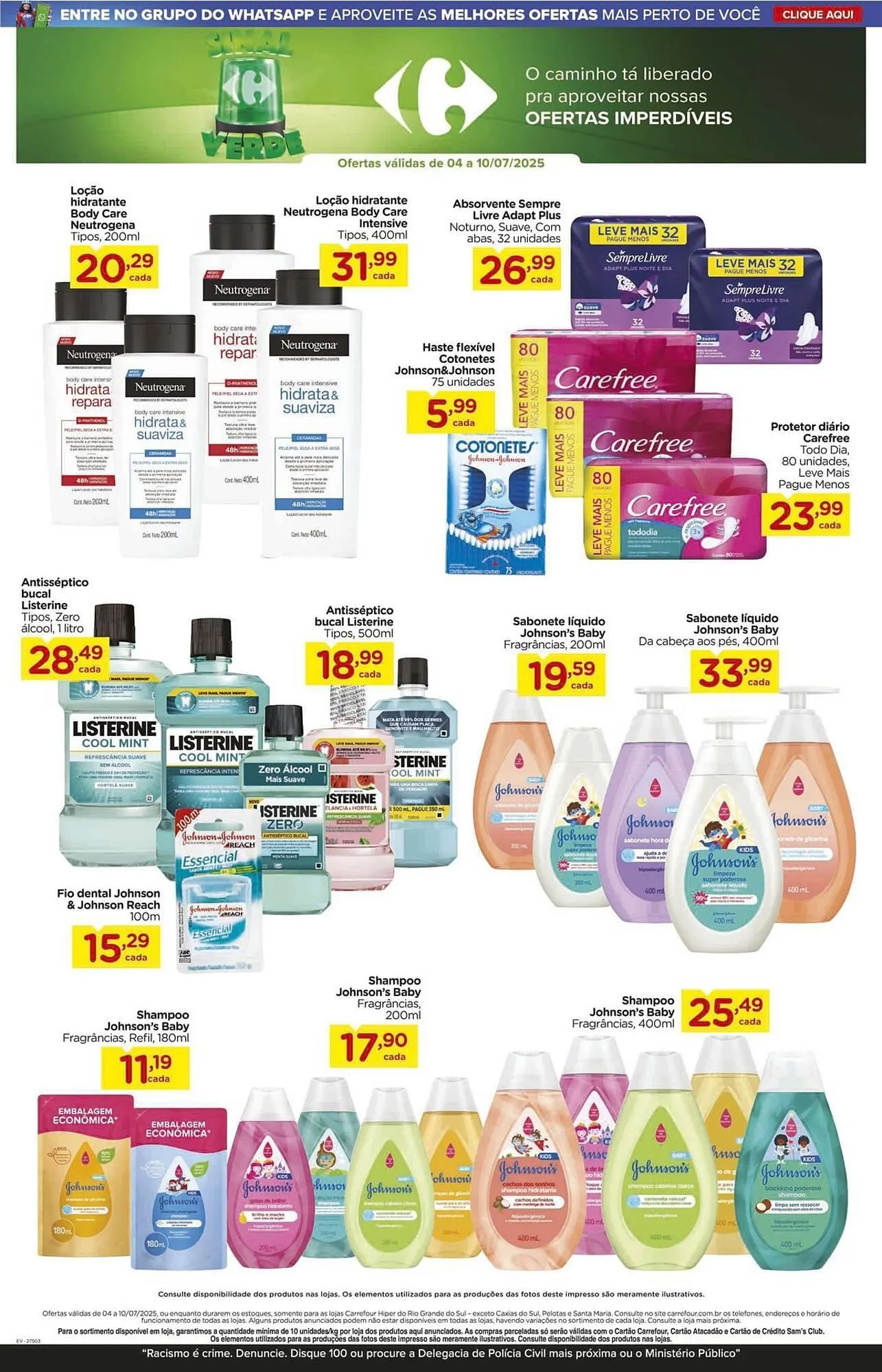 Encarte de Catálogo Carrefour 4 de julho até 10 de julho 2025 - Pagina 11