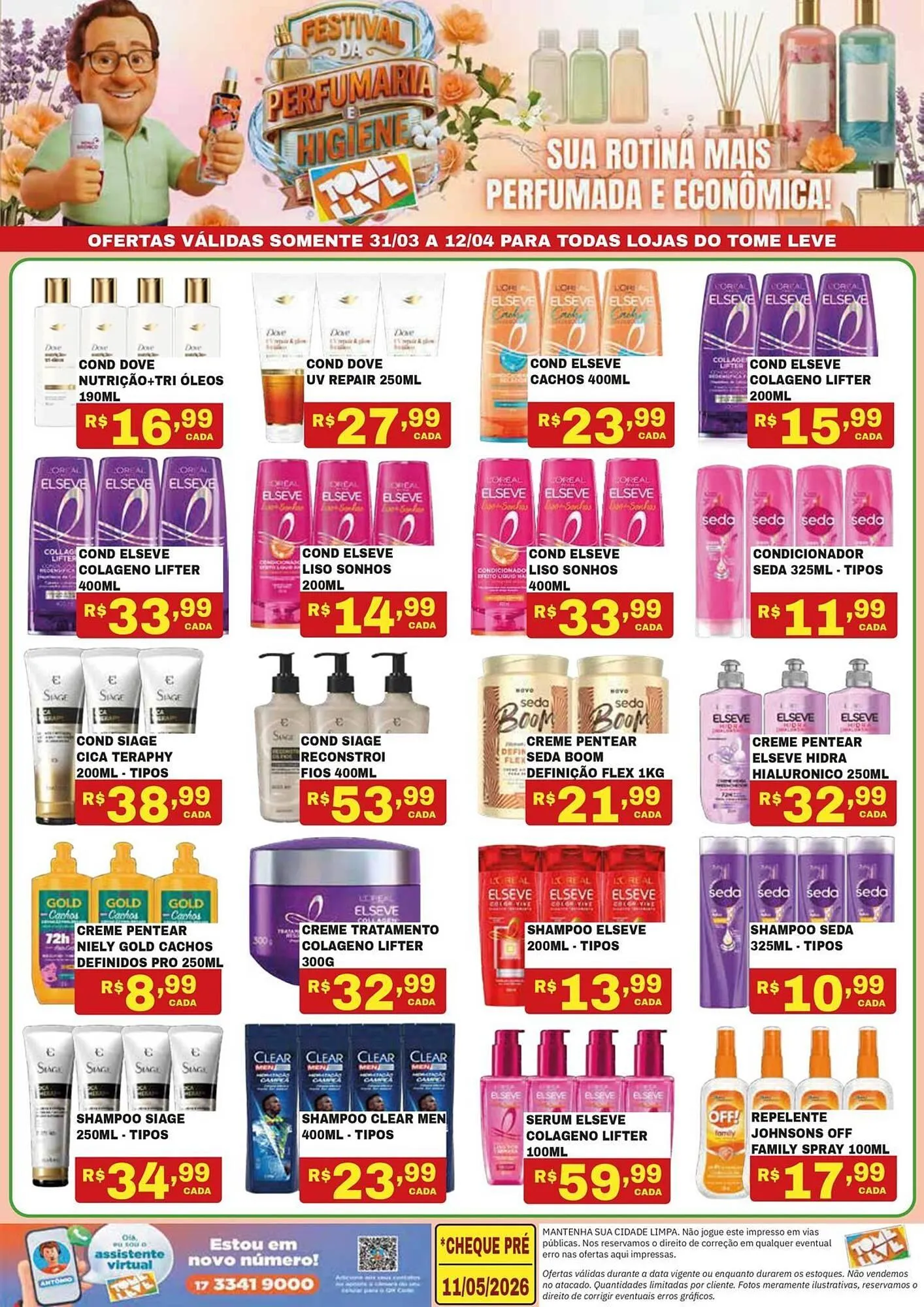 Encarte de Catálogo Tome Leve 3 de abril até 3 de abril 2026 - Pagina 8
