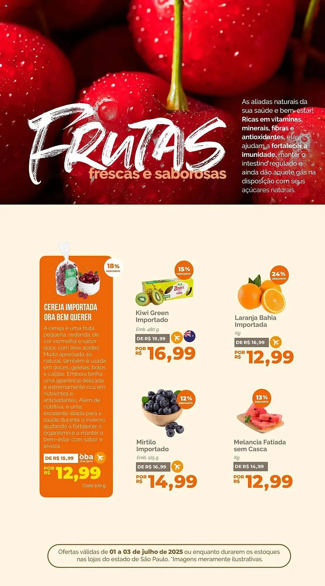Encarte de Catálogo Oba Hortifruti 1 de julho até 3 de julho 2025 - Pagina 4