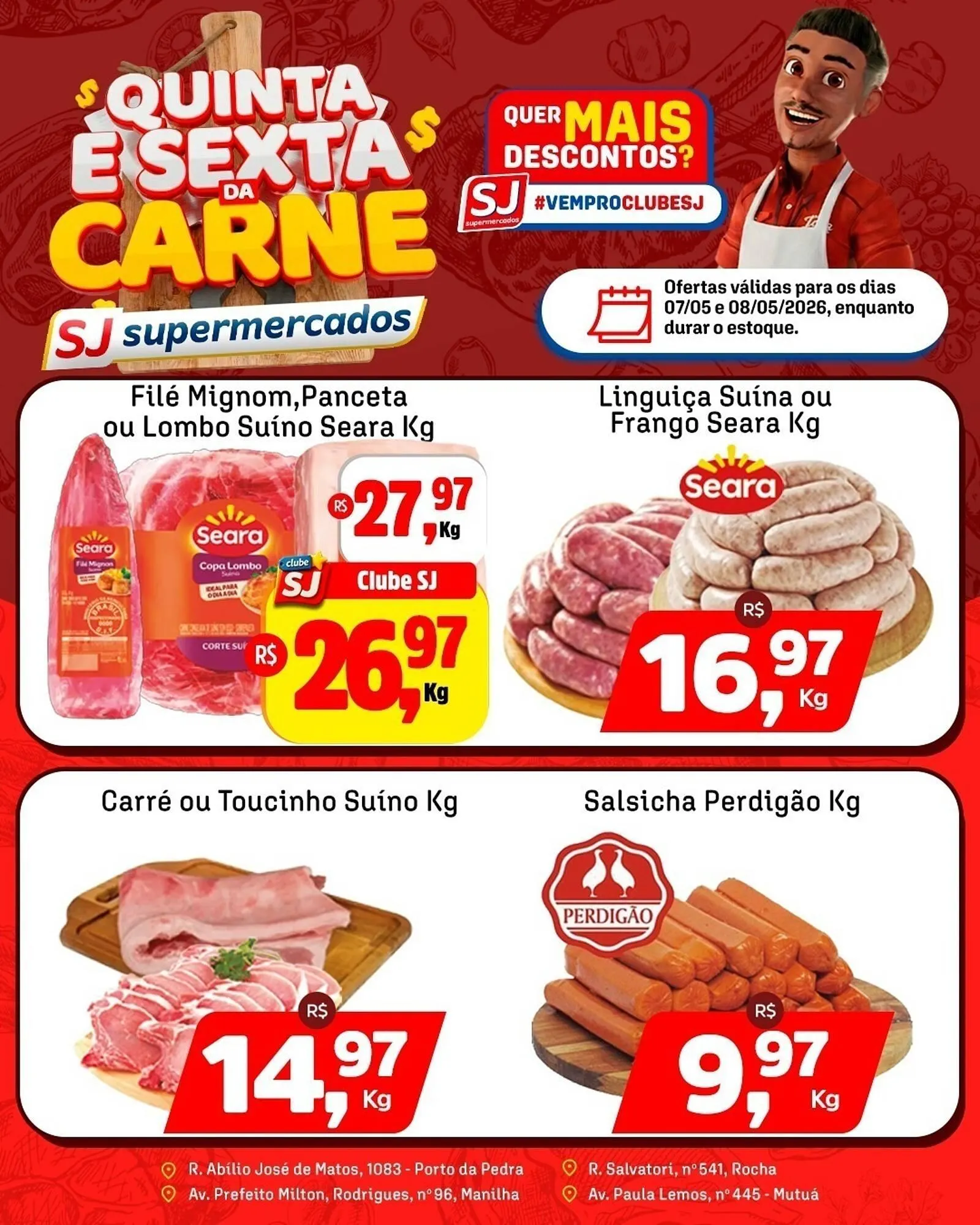 Encarte de Encarte Sj Supermercados 7 de maio até 8 de maio 2026 - Pagina 5