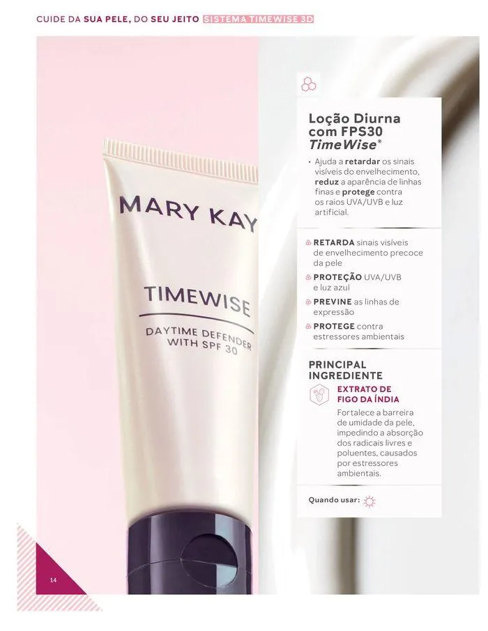 Encarte de Cartilha Cuidados Faciais 2 de setembro até 30 de setembro 2024 - Pagina 14