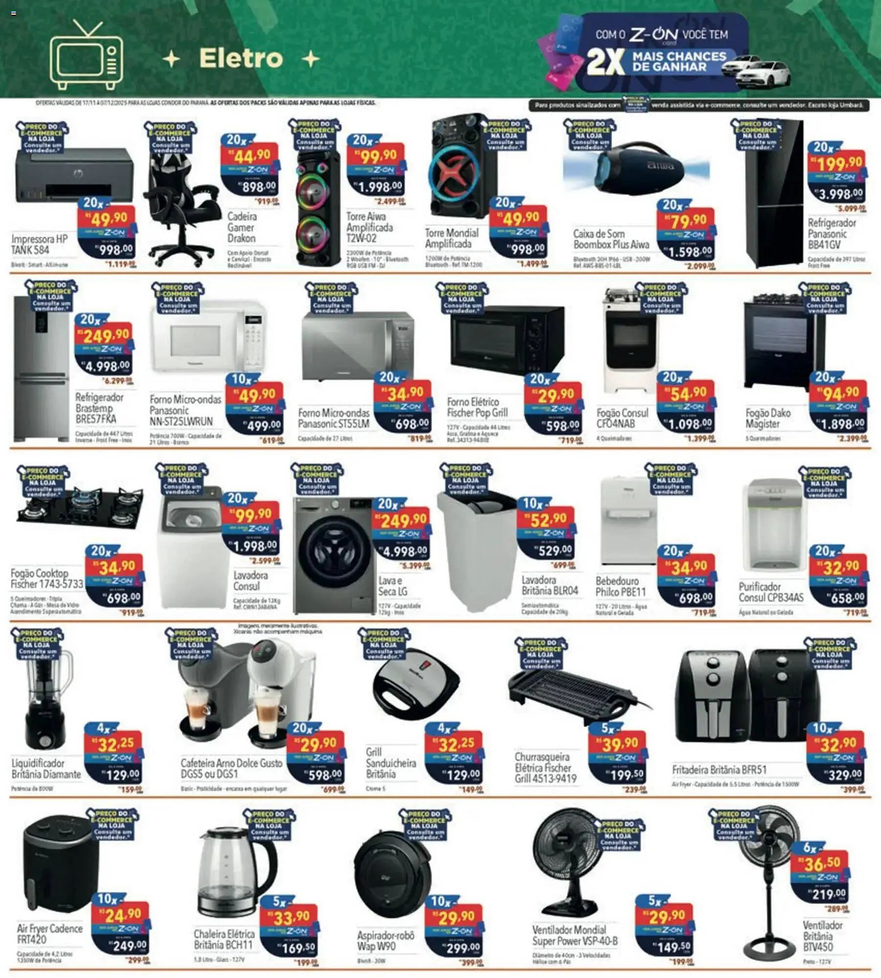 Encarte de Catálogo Supermercados Condor 17 de novembro até 7 de dezembro 2025 - Pagina 9