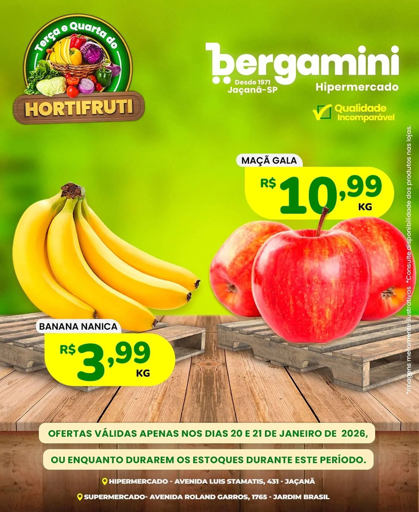 Encarte de Catálogo Supermercado Bergamini 20 de janeiro até 21 de janeiro 2026 - Pagina 2