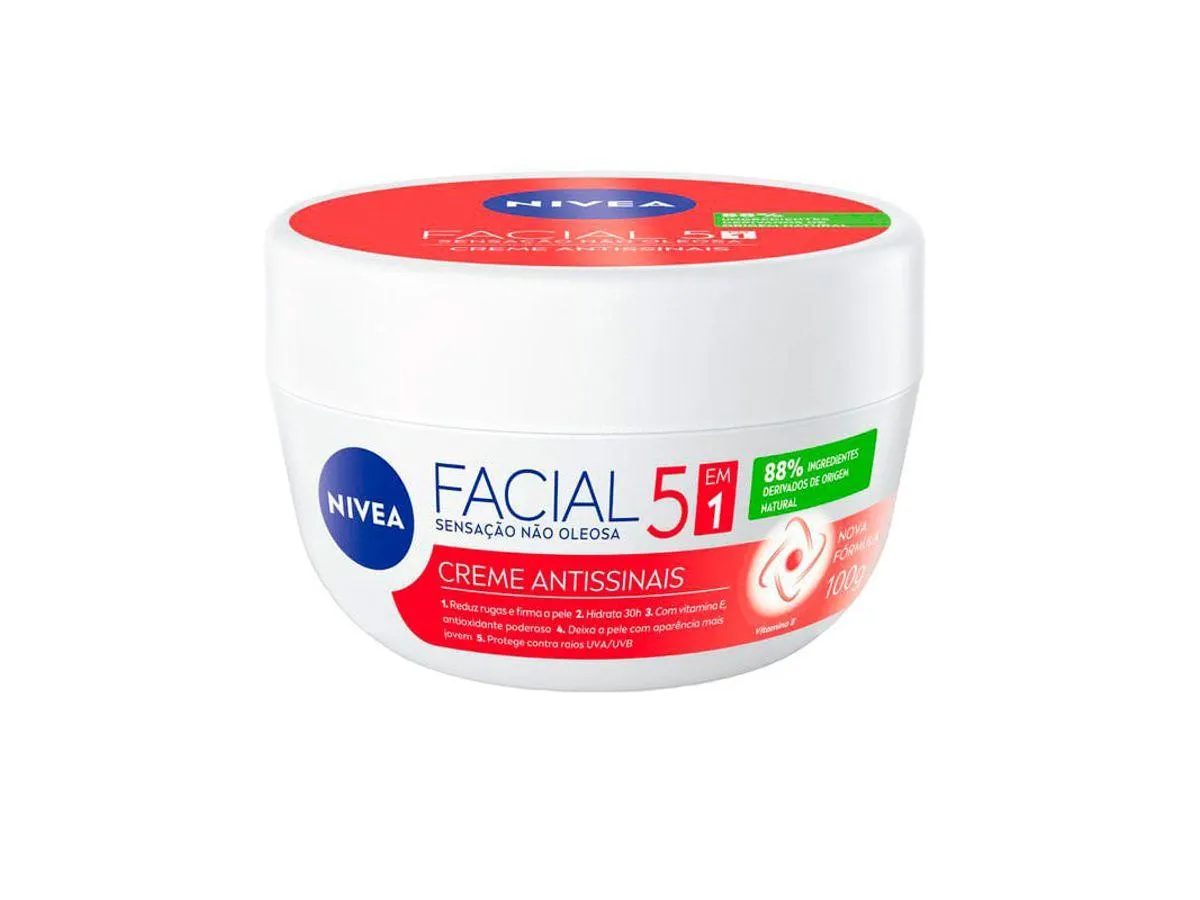 Creme Facial Nivea Antissinais 100g