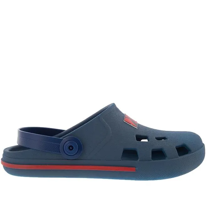 Babuche Rider Drip Marinho