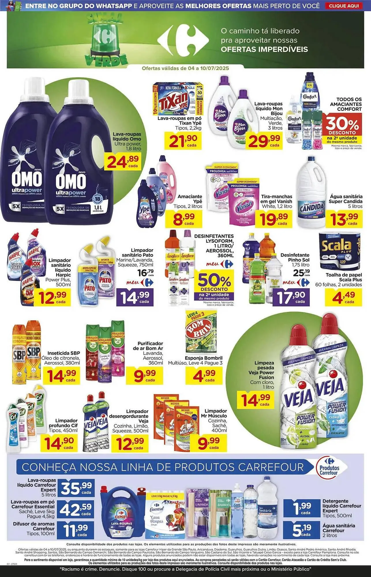 Encarte de Catálogo Carrefour 4 de julho até 10 de julho 2025 - Pagina 12