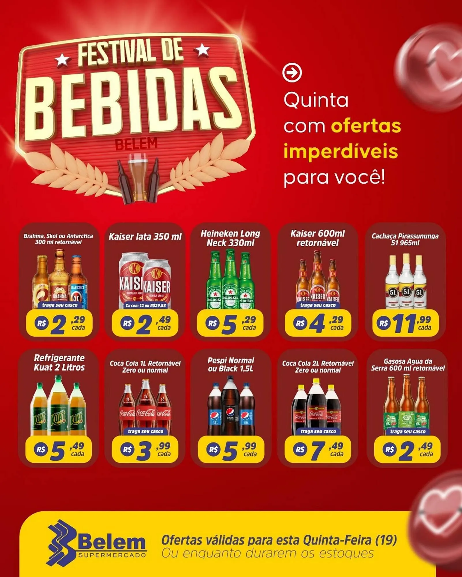 Encarte de Catálogo Belem Supermercados 19 de junho até 23 de junho 2025 - Pagina 2