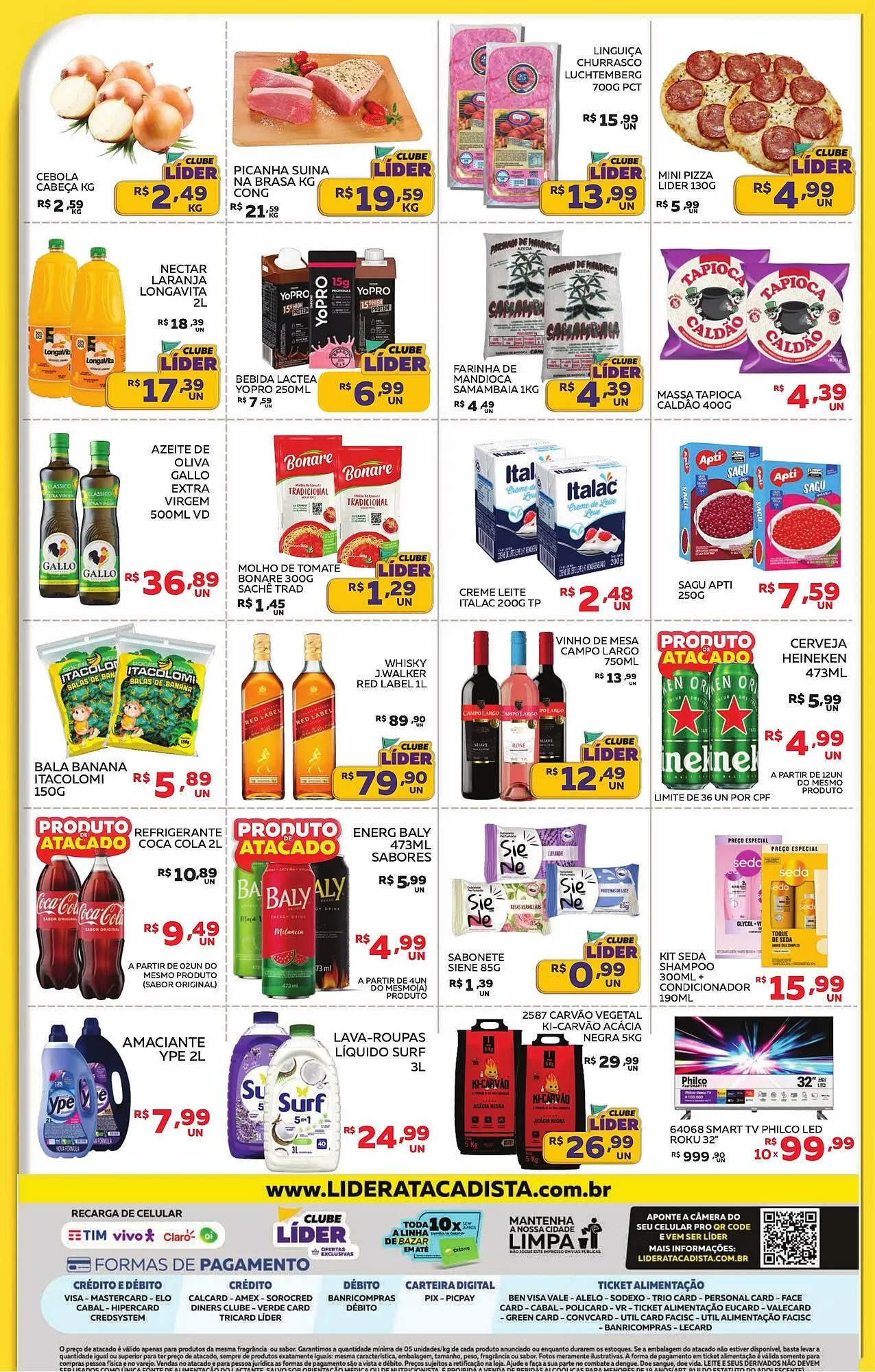 Encarte de Catálogo Lider Atacadista 19 de julho até 20 de julho 2025 - Pagina 2