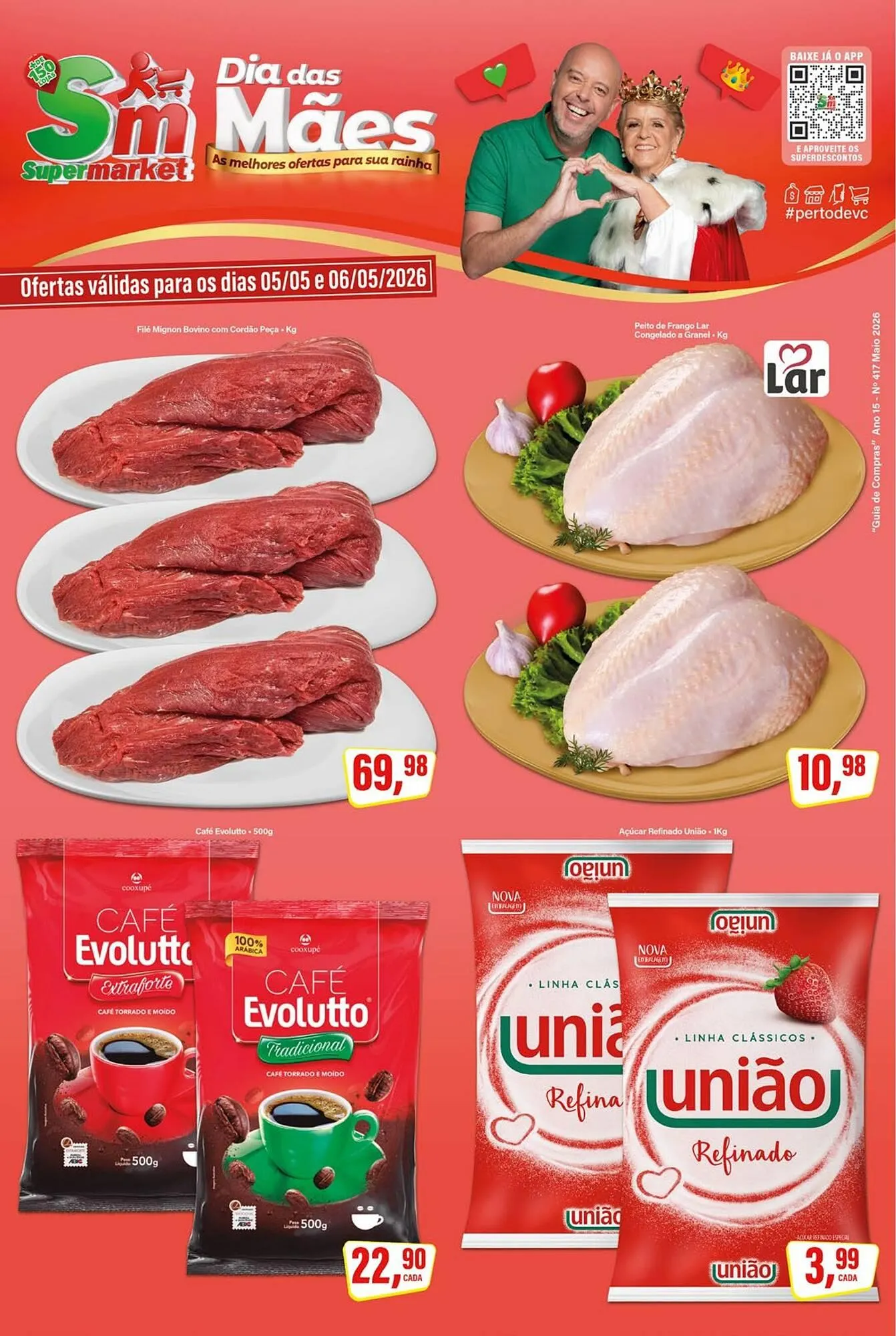 Encarte de Encarte Rede Supermarket 5 de maio até 13 de maio 2026 - Pagina 1
