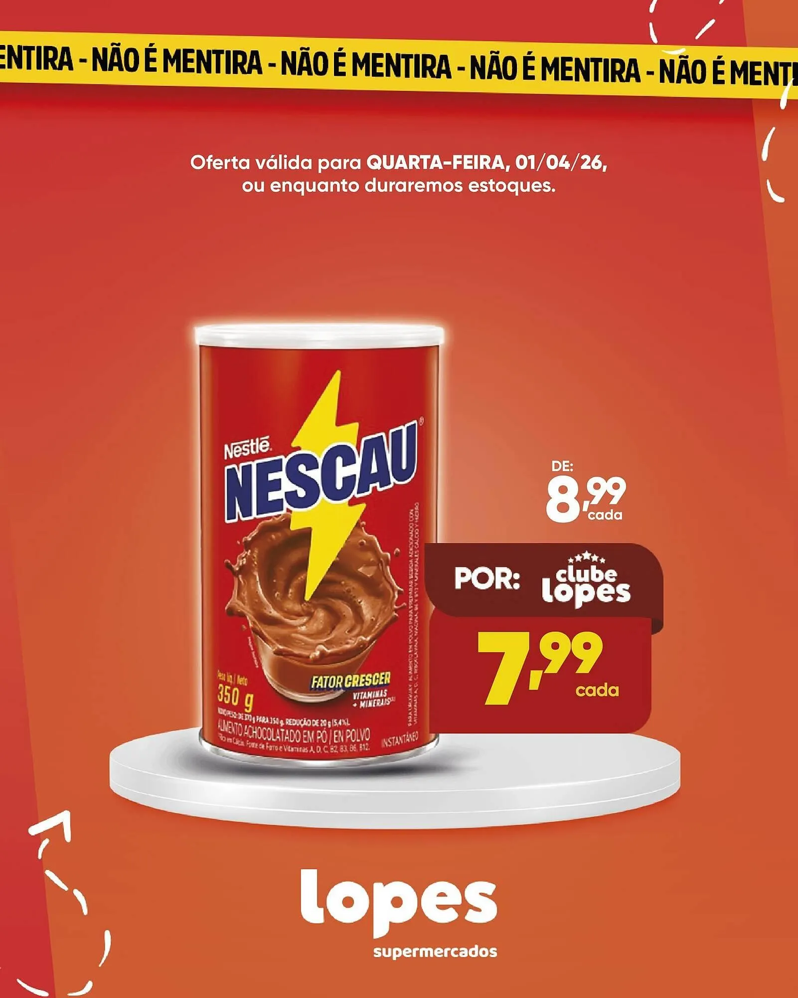 Encarte de Folheto Lopes Supermercados 1 de abril até 1 de abril 2026 - Pagina 3