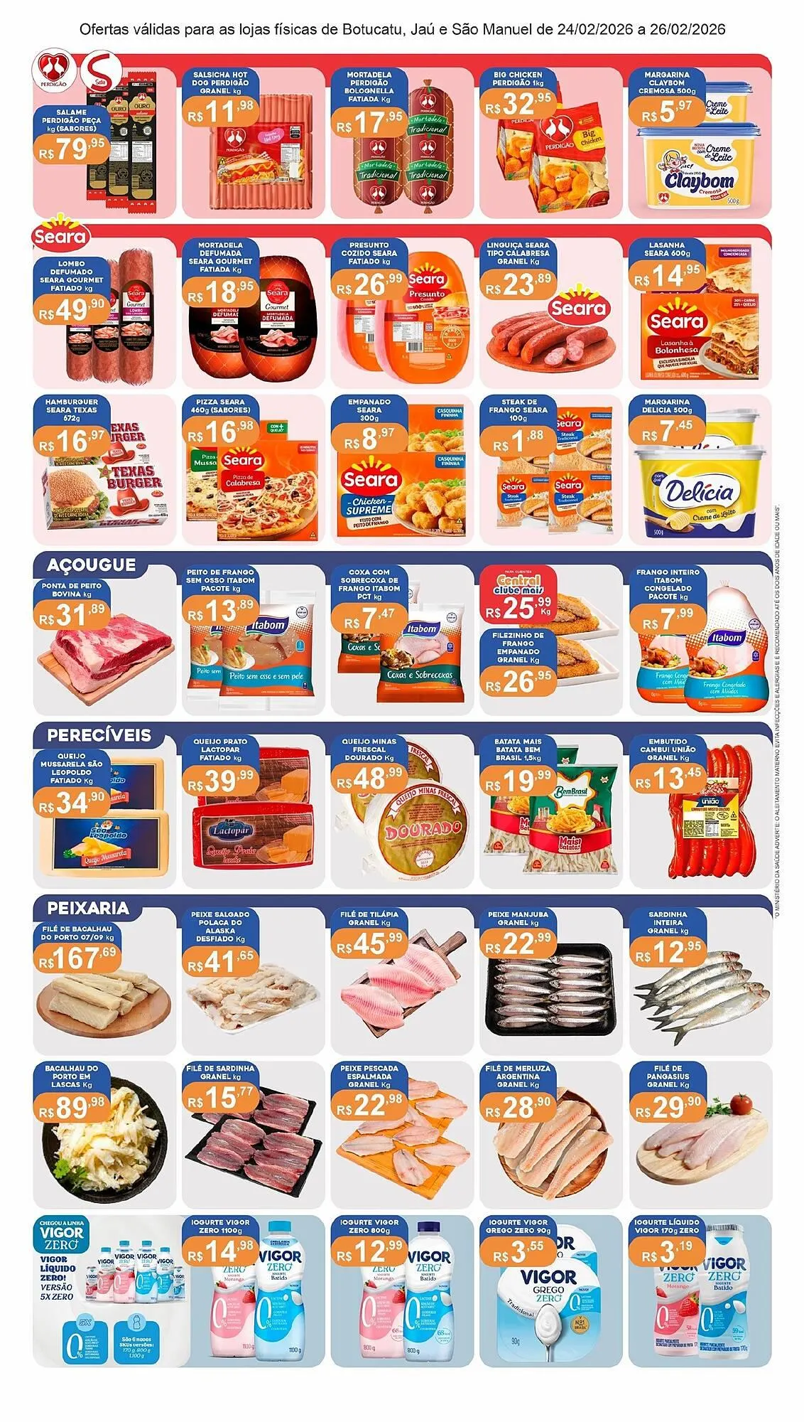 Encarte de Catálogo Central Supermercados 24 de fevereiro até 26 de fevereiro 2026 - Pagina 2