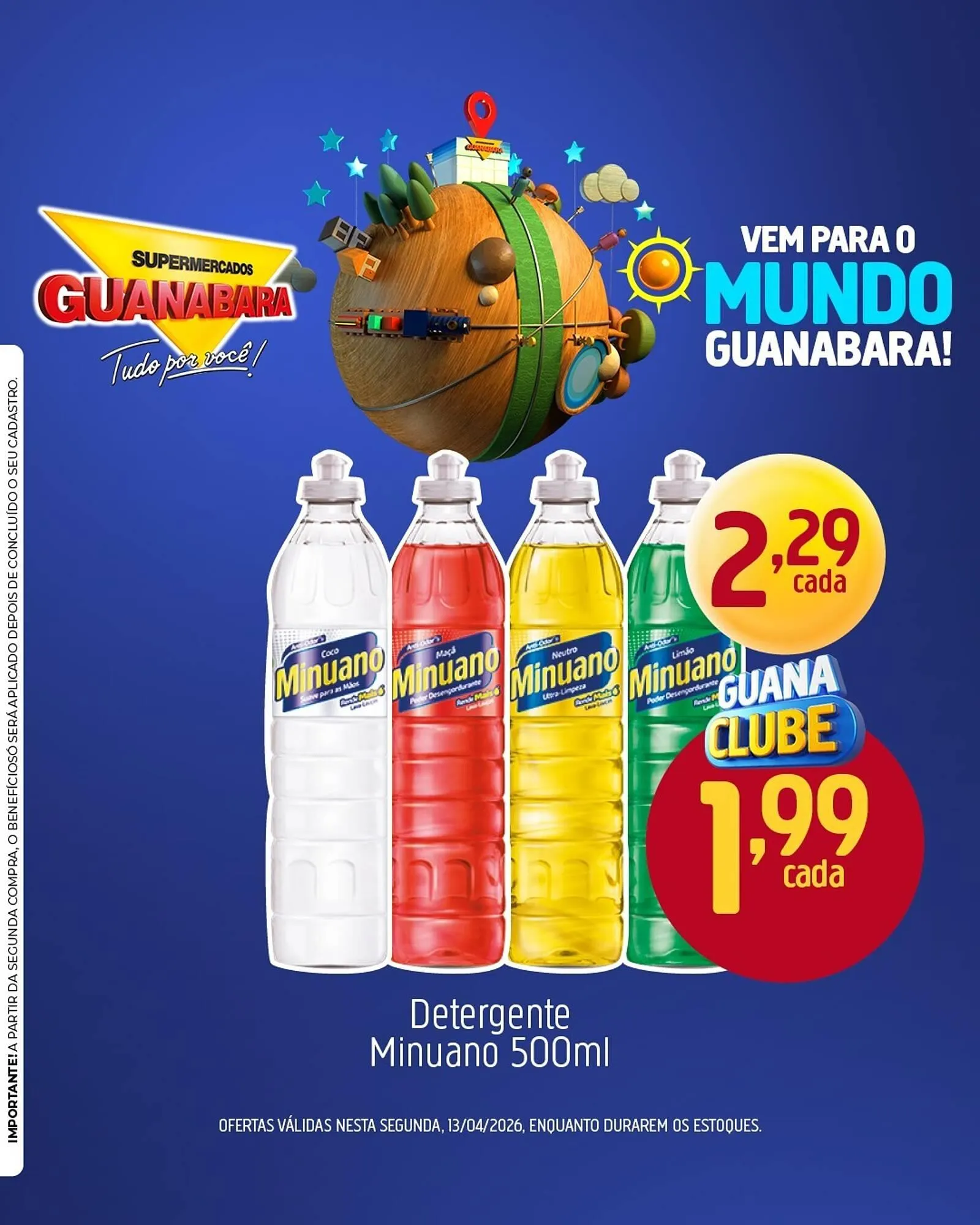 Encarte de Encarte Supermercados Guanabara 13 de abril até 13 de abril 2026 - Pagina 2