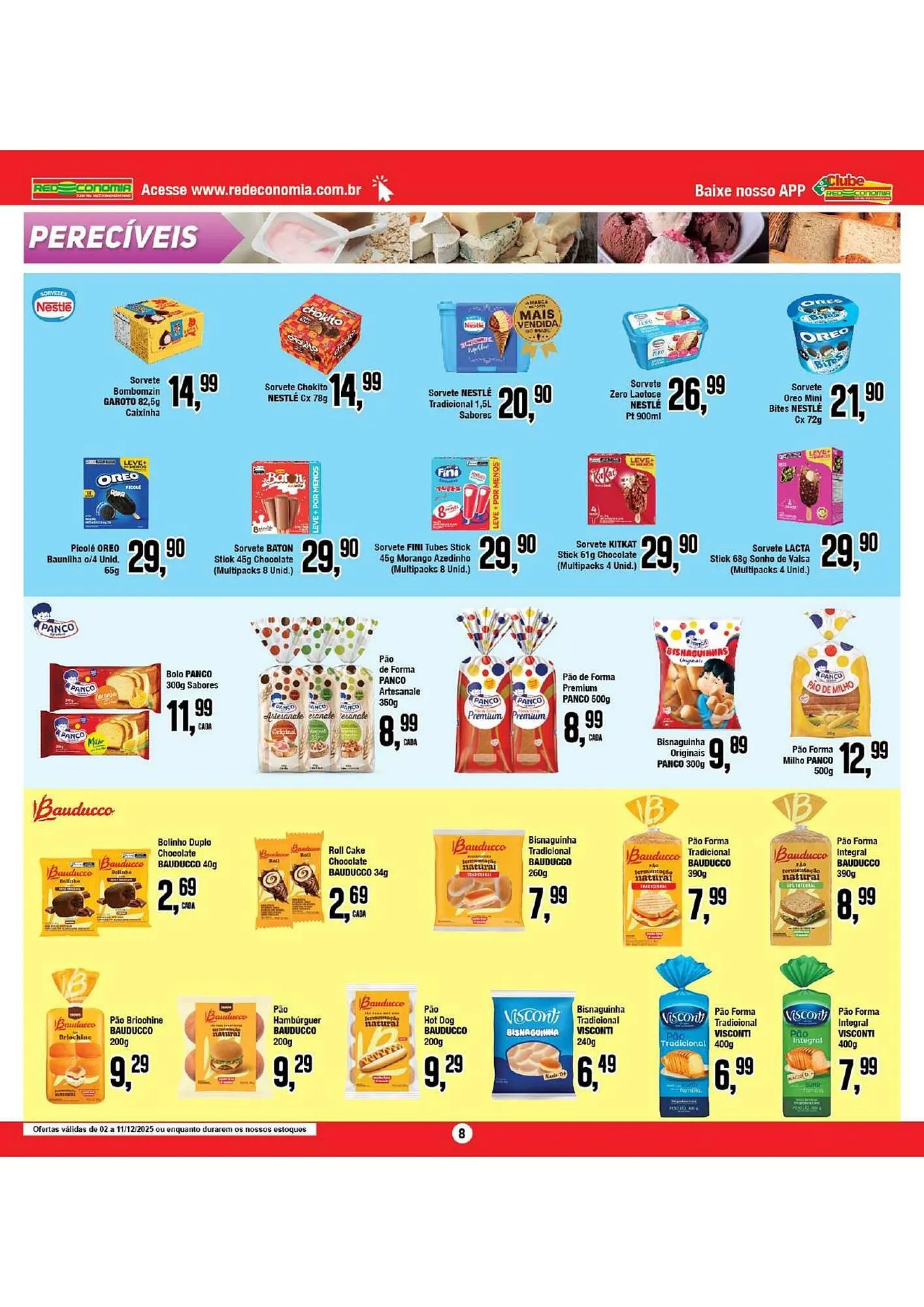 Encarte de Encarte Rede Economia 3 de dezembro até 11 de dezembro 2025 - Pagina 8