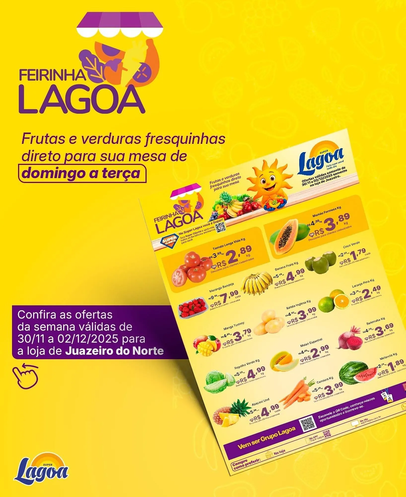 Encarte Super Lagoa - 1