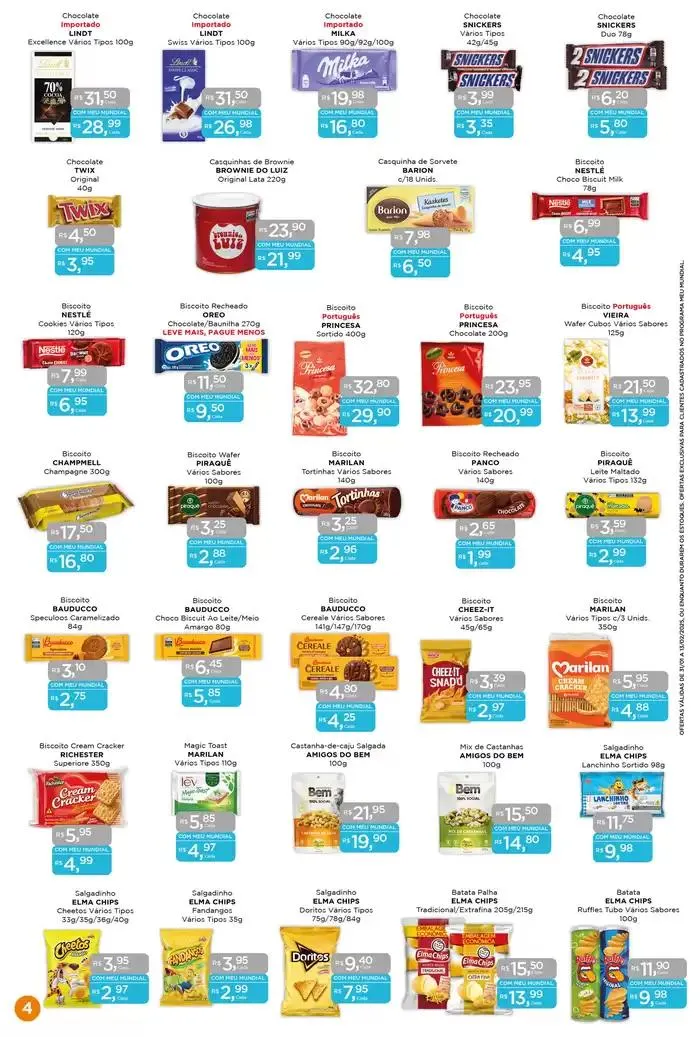 Encarte de Ofertas Supermercados Mundial 31 de janeiro até 13 de fevereiro 2025 - Pagina 4