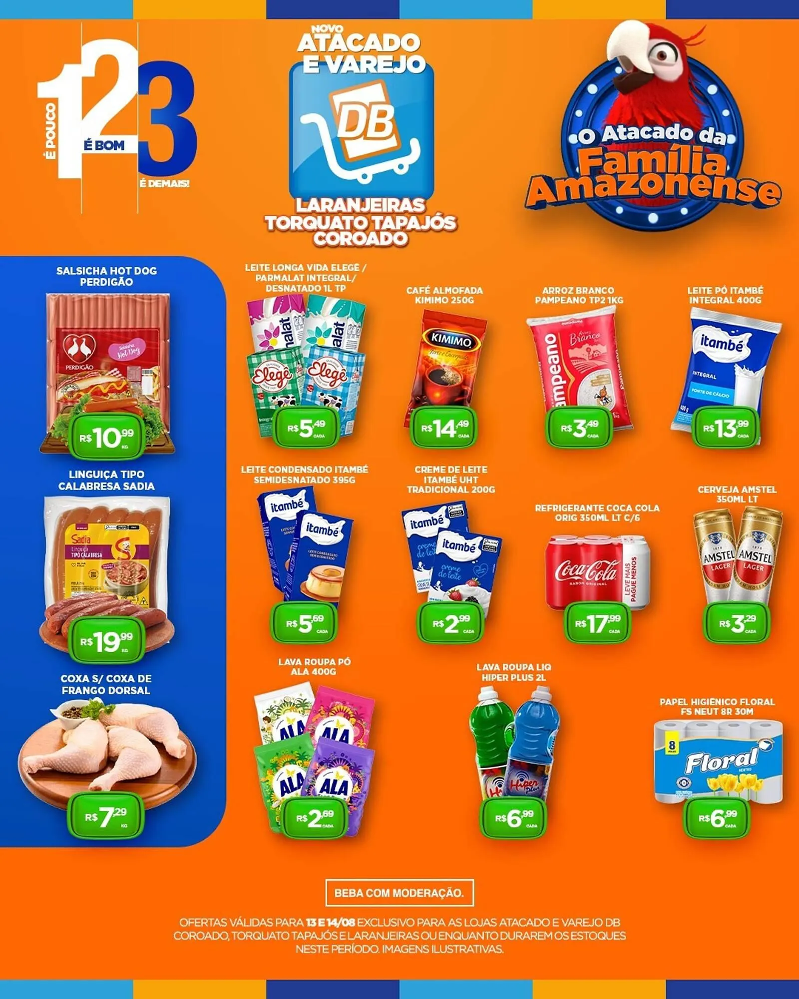 Encarte de Catálogo DB Supermercados 13 de agosto até 14 de agosto 2025 - Pagina 3