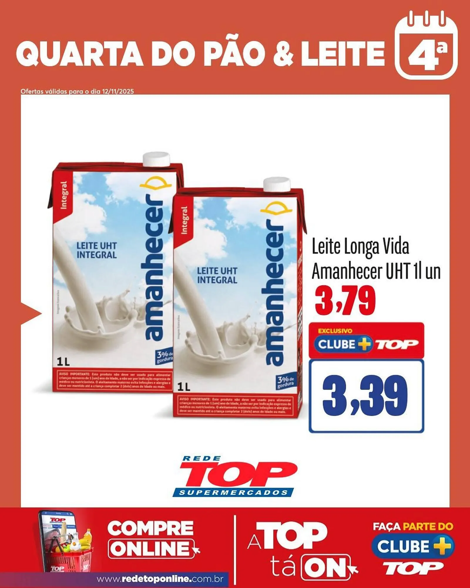 Encarte de Encarte Rede Top 12 de novembro até 12 de novembro 2025 - Pagina 1