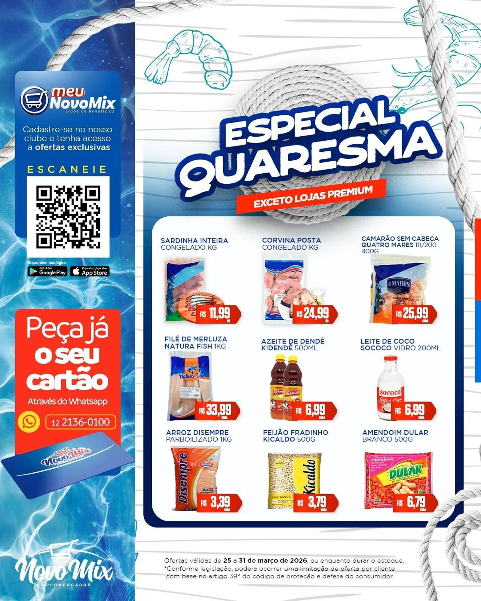 Encarte de Encarte Novo Mix 27 de março até 31 de março 2026 - Pagina 1