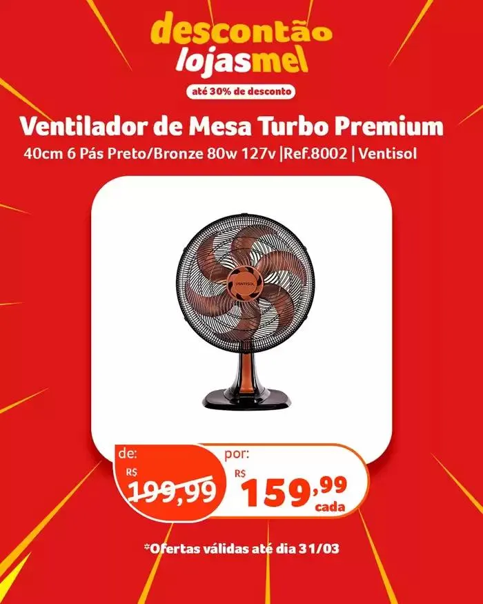 Encarte de Descontão Lojas Mel 17 de março até 31 de março 2025 - Pagina 5