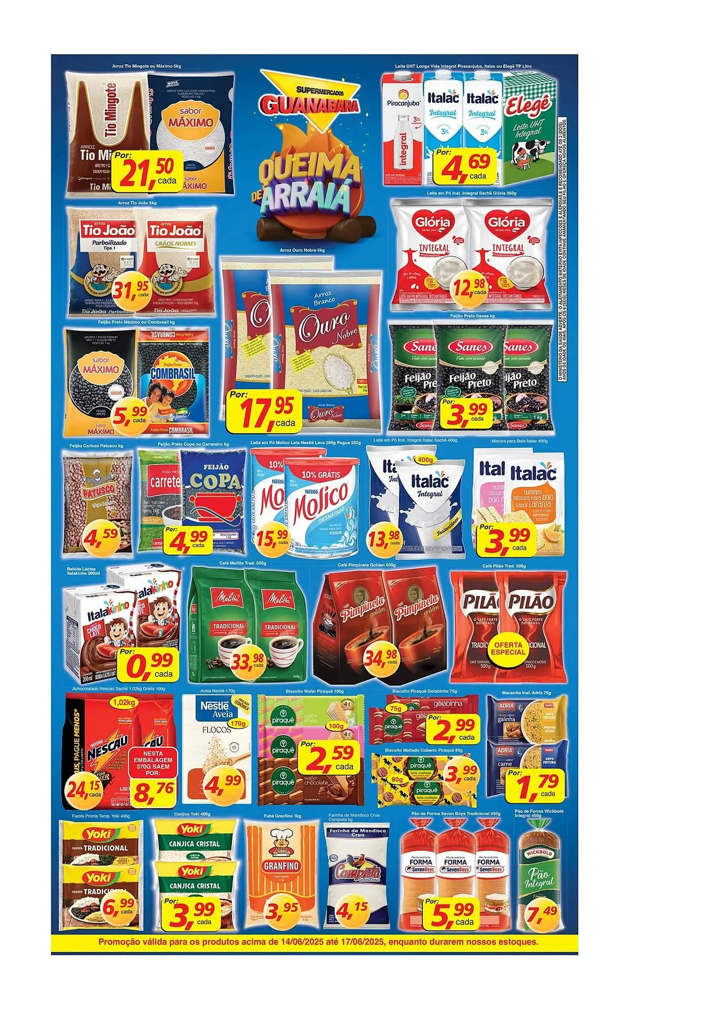 Encarte de Catálogo Supermercados Guanabara 14 de junho até 17 de junho 2025 - Pagina 2
