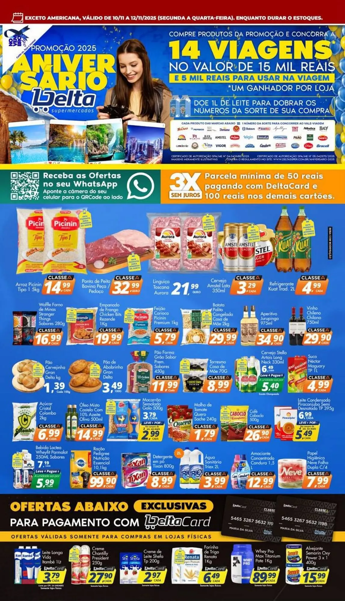 Encarte de Catálogo Delta Supermercados 11 de novembro até 12 de novembro 2025 - Pagina 1