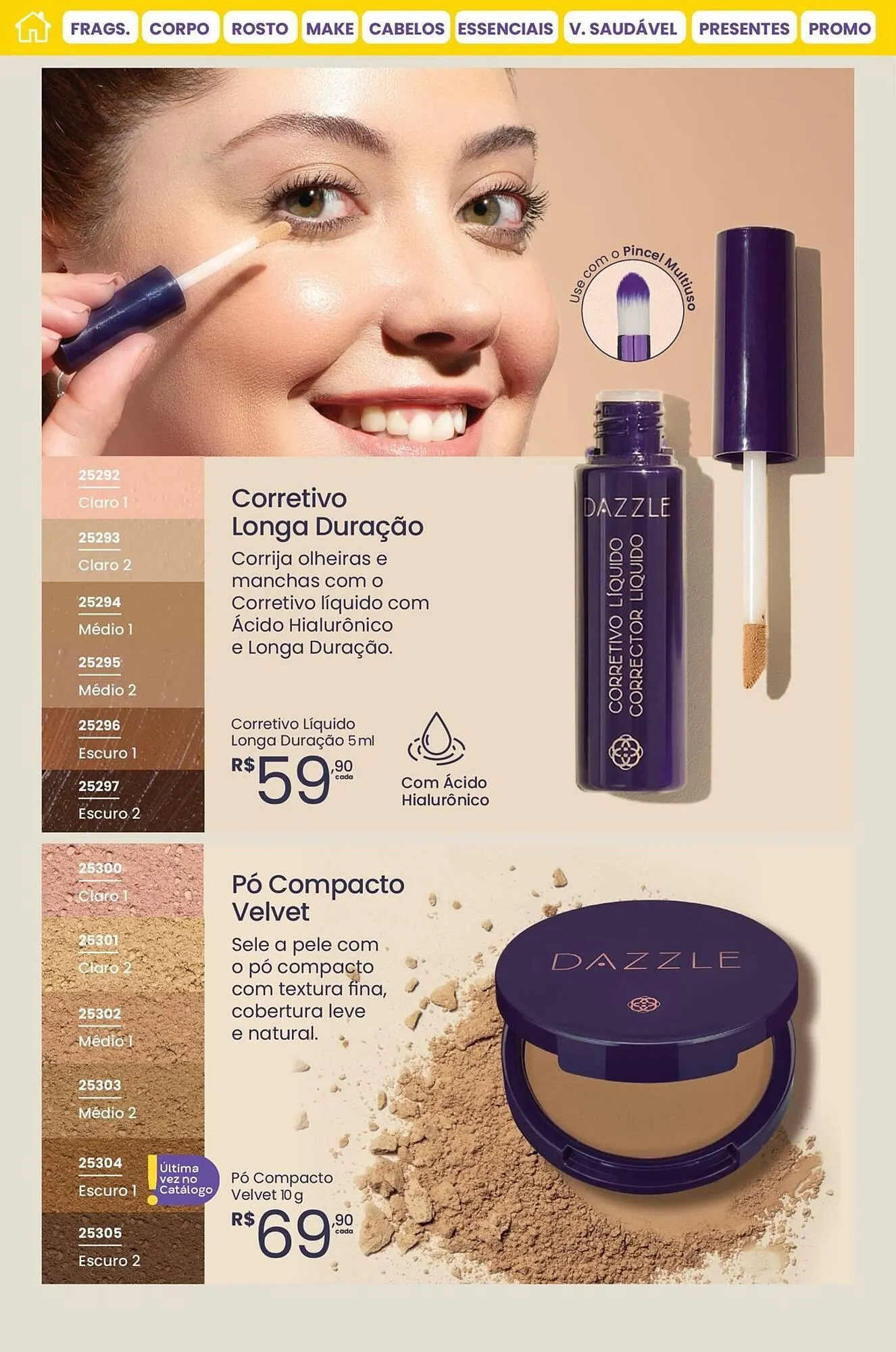 Encarte de Catálogo Hinode 1 de outubro até 31 de outubro 2025 - Pagina 72