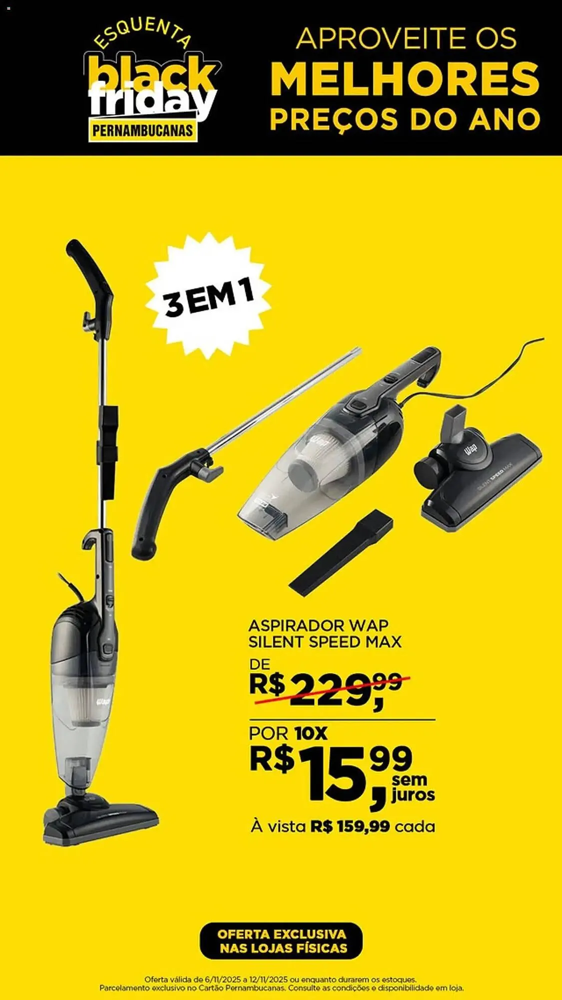 Encarte de Catálogo Pernambucanas 6 de novembro até 13 de novembro 2025 - Pagina 1