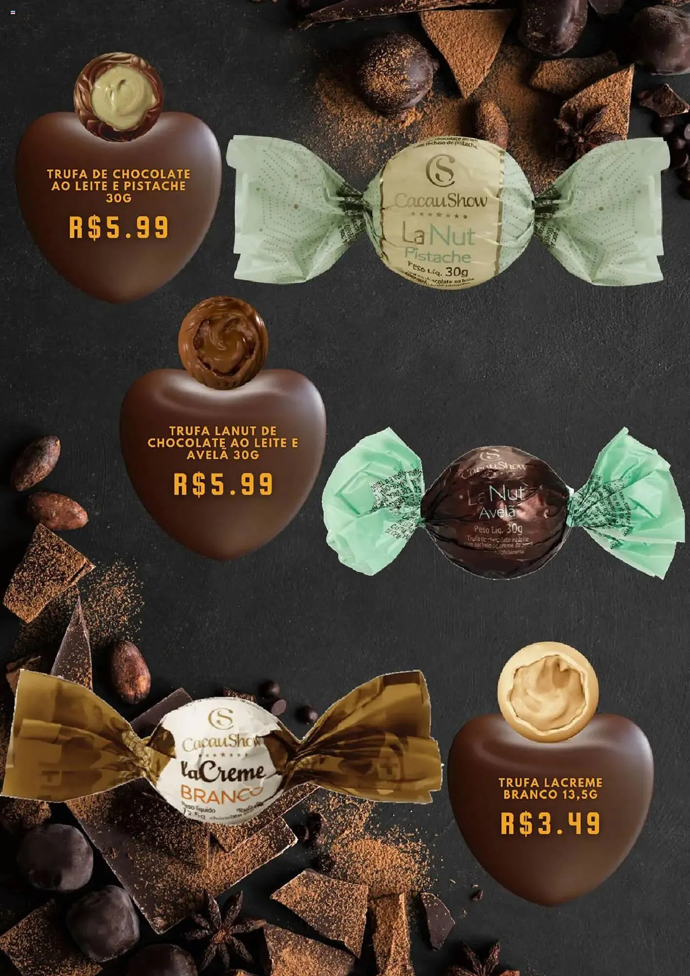 Encarte de Catálogo Cacau Show 8 de agosto até 22 de agosto 2025 - Pagina 7