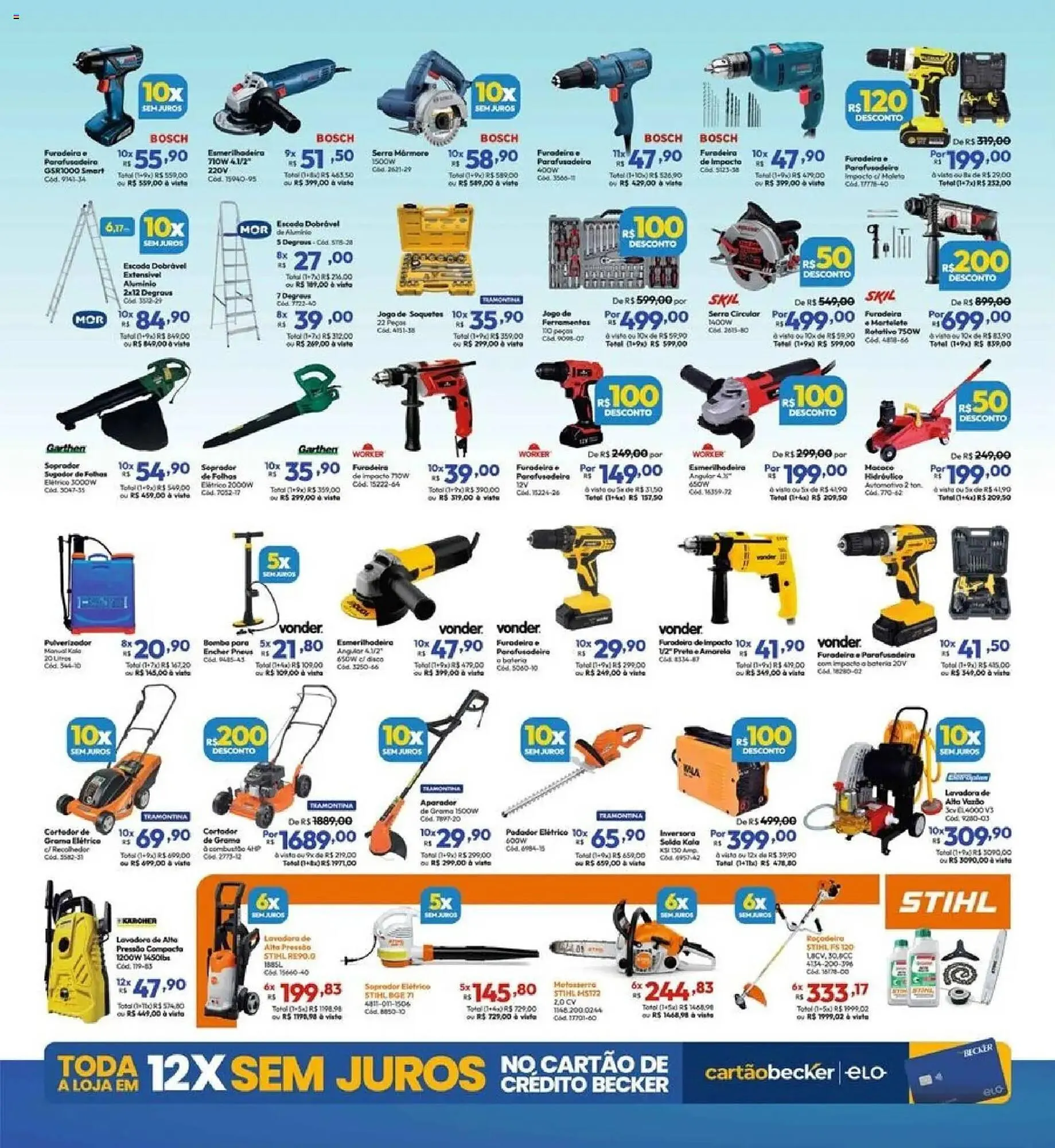 Encarte de Folheto Lojas Becker 1 de abril até 30 de abril 2026 - Pagina 10