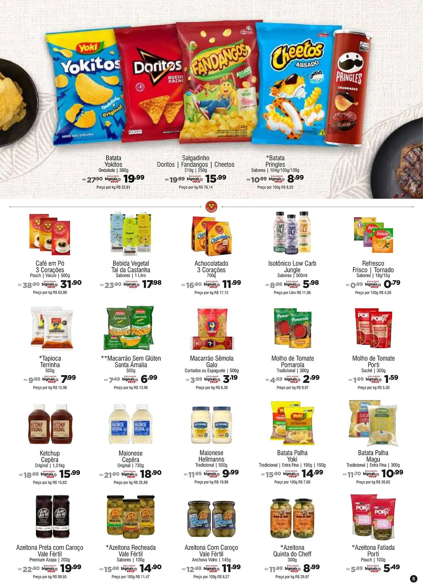 Encarte de Catálogo Big Mais Supermercados 19 de novembro até 9 de dezembro 2025 - Pagina 5