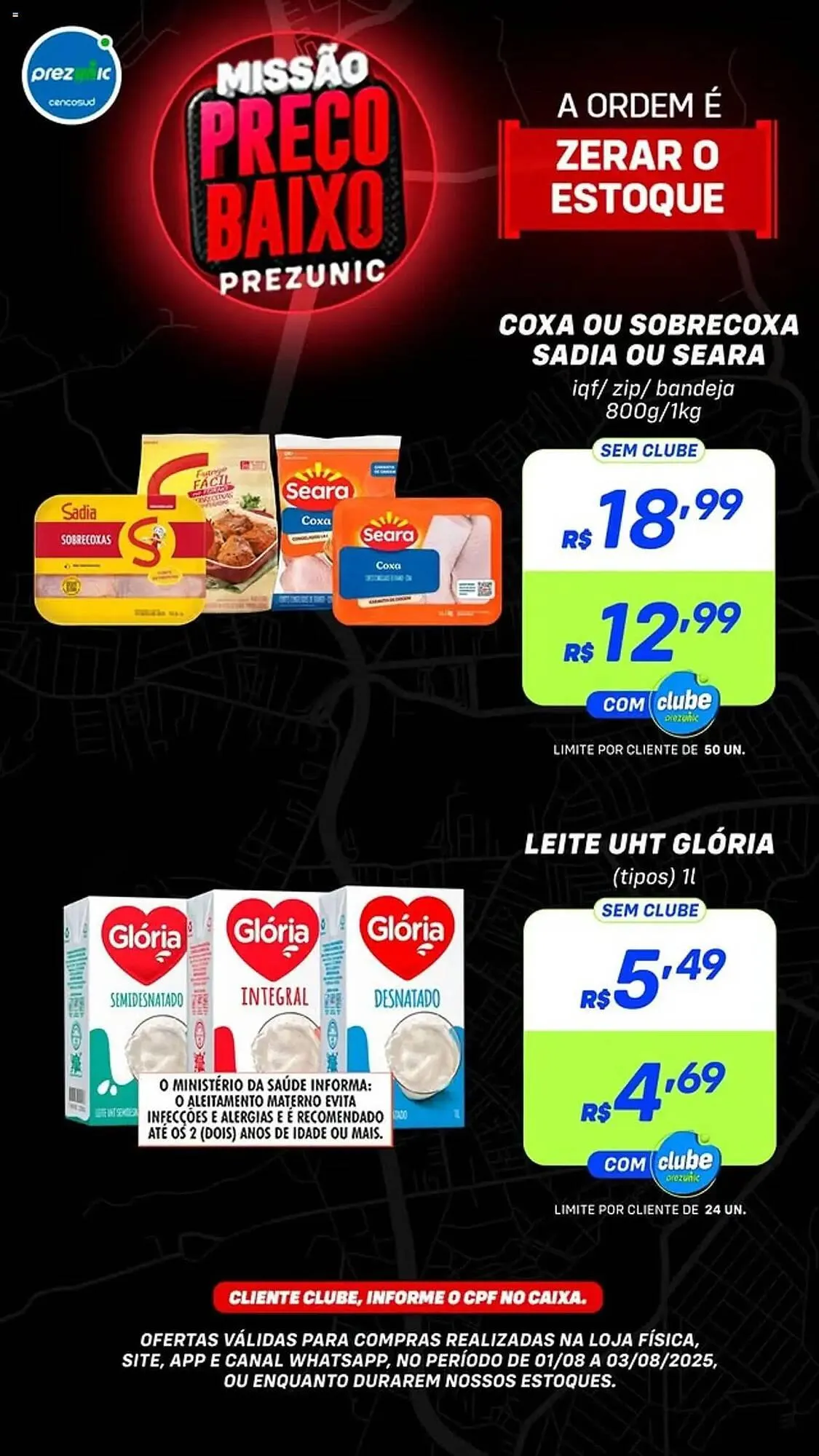 Encarte de Catálogo Prezunic 1 de agosto até 3 de agosto 2025 - Pagina 3