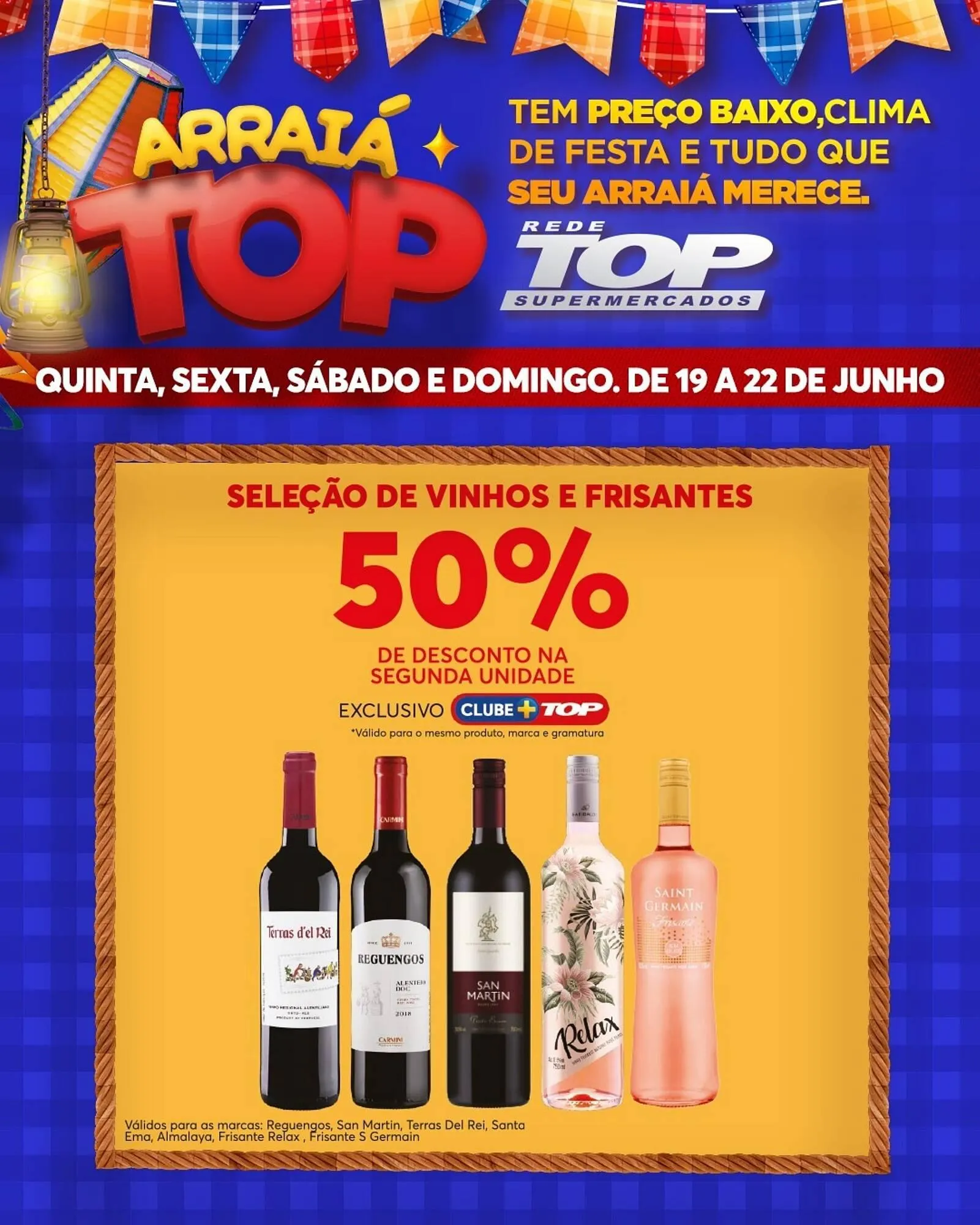 Encarte de Catálogo Rede Top 19 de junho até 22 de junho 2025 - Pagina 4