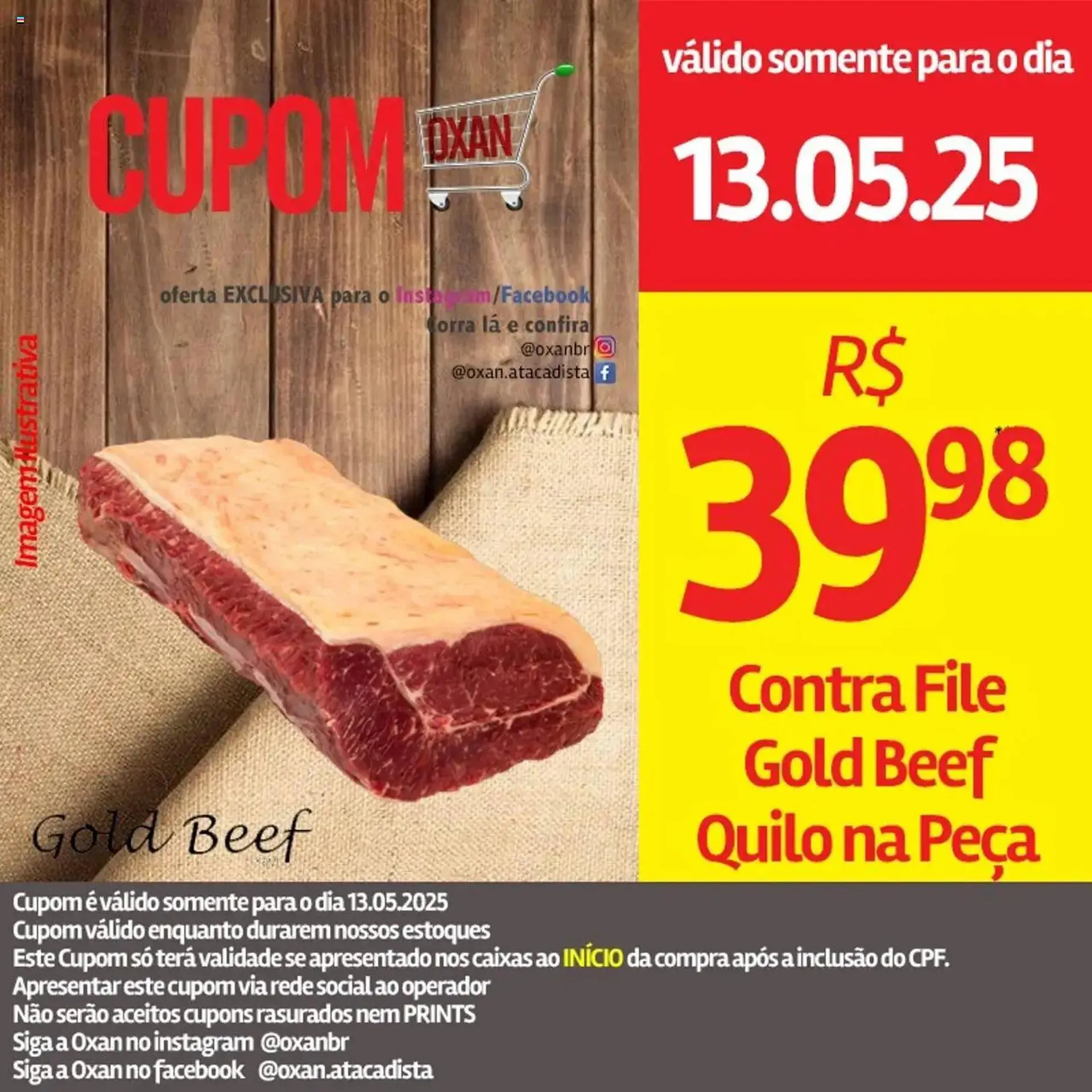 Encarte de Catálogo Oxan Atacadista 13 de maio até 14 de maio 2025 - Pagina 1