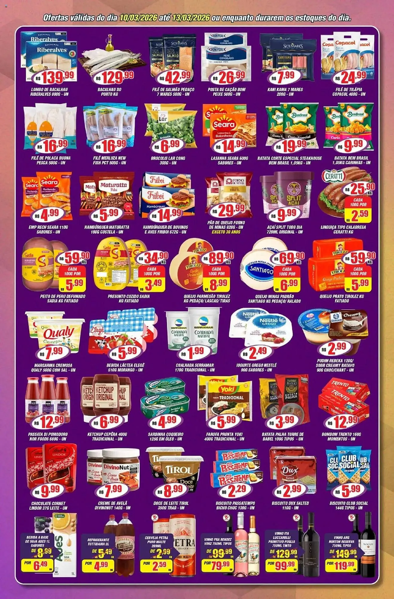 Encarte de Catálogo Violeta Supermercados 10 de março até 14 de março 2026 - Pagina 2