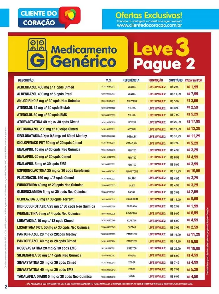 Encarte de Descontos e promoções 1 de abril até 15 de abril 2025 - Pagina 2