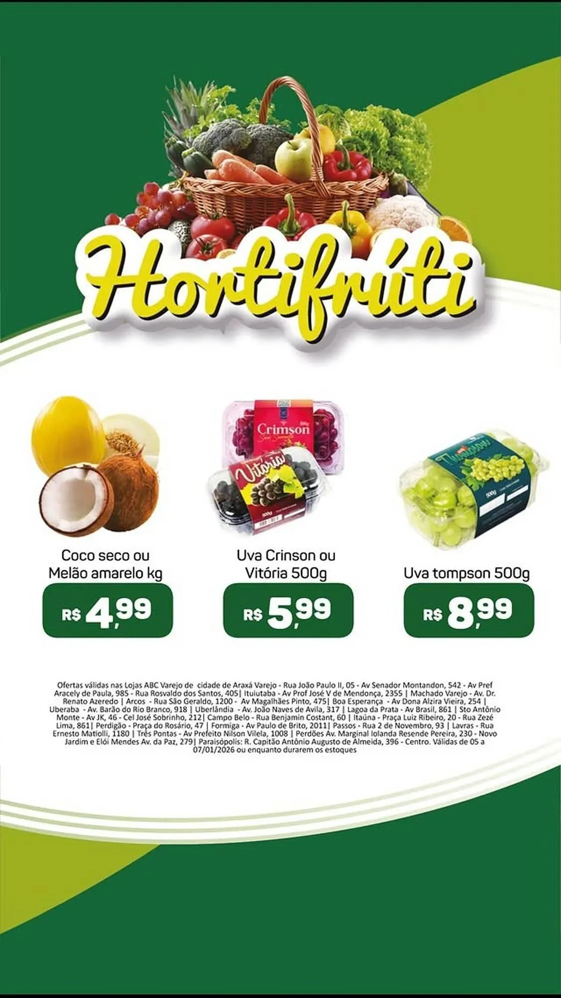 Encarte de Catálogo Supermercados ABC 6 de janeiro até 7 de janeiro 2026 - Pagina 2