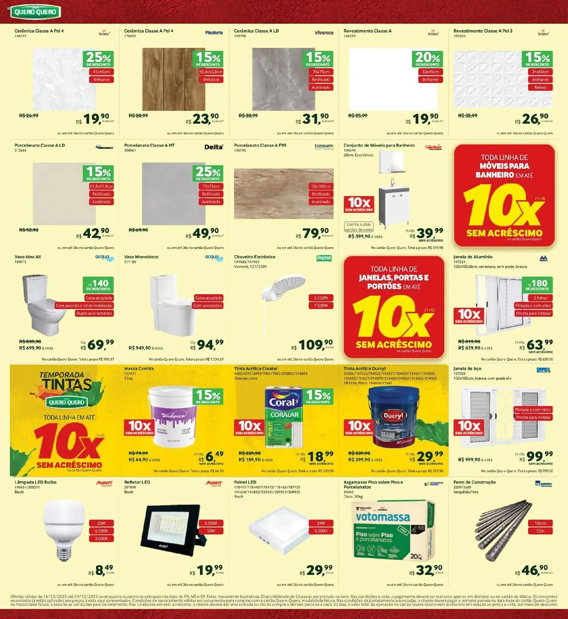 Encarte de Folheto Quero Quero 16 de dezembro até 25 de dezembro 2025 - Pagina 2